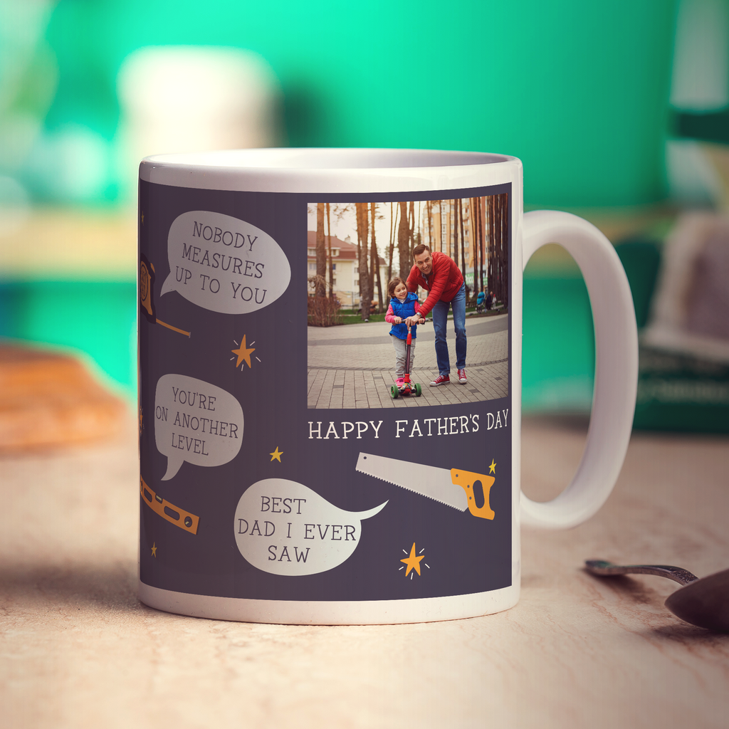 Dad's Tools Father's Day Photo Mug