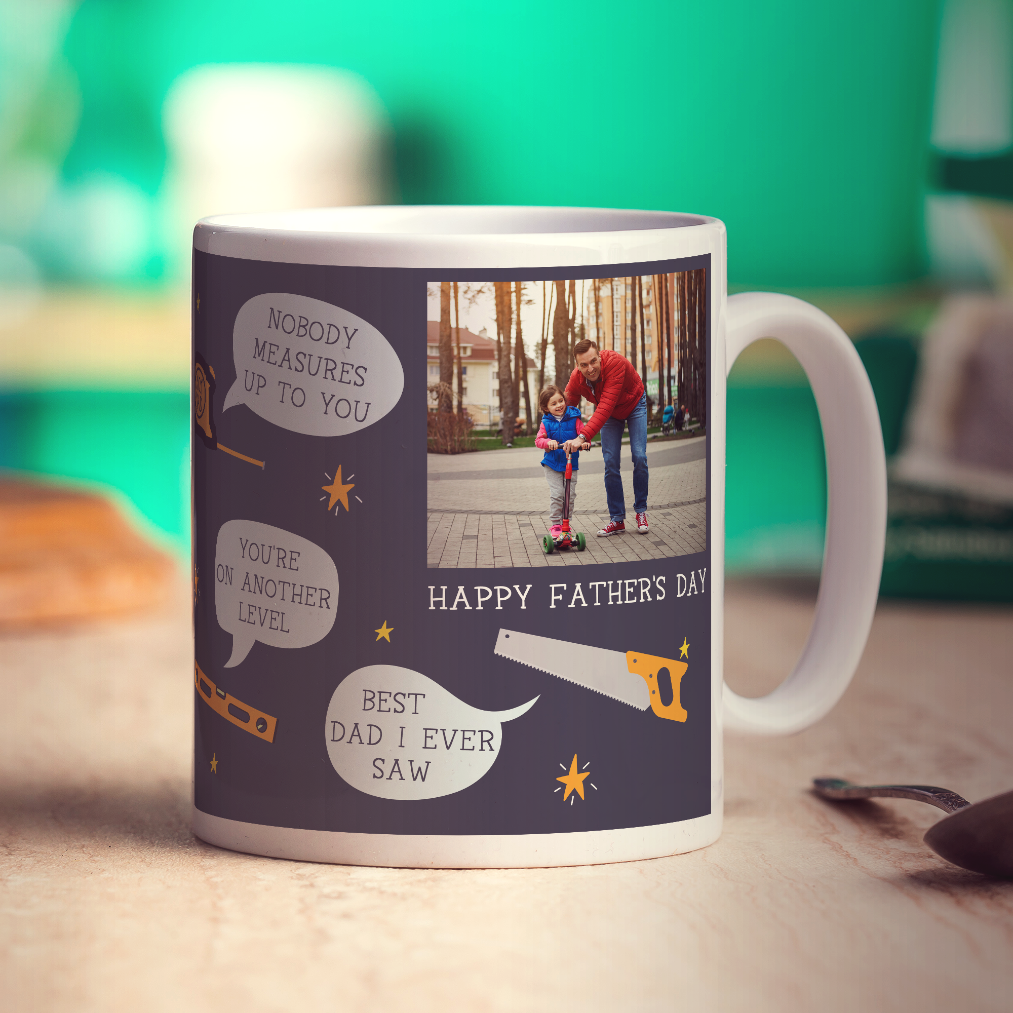 Dad's Tools Father's Day Photo Mug