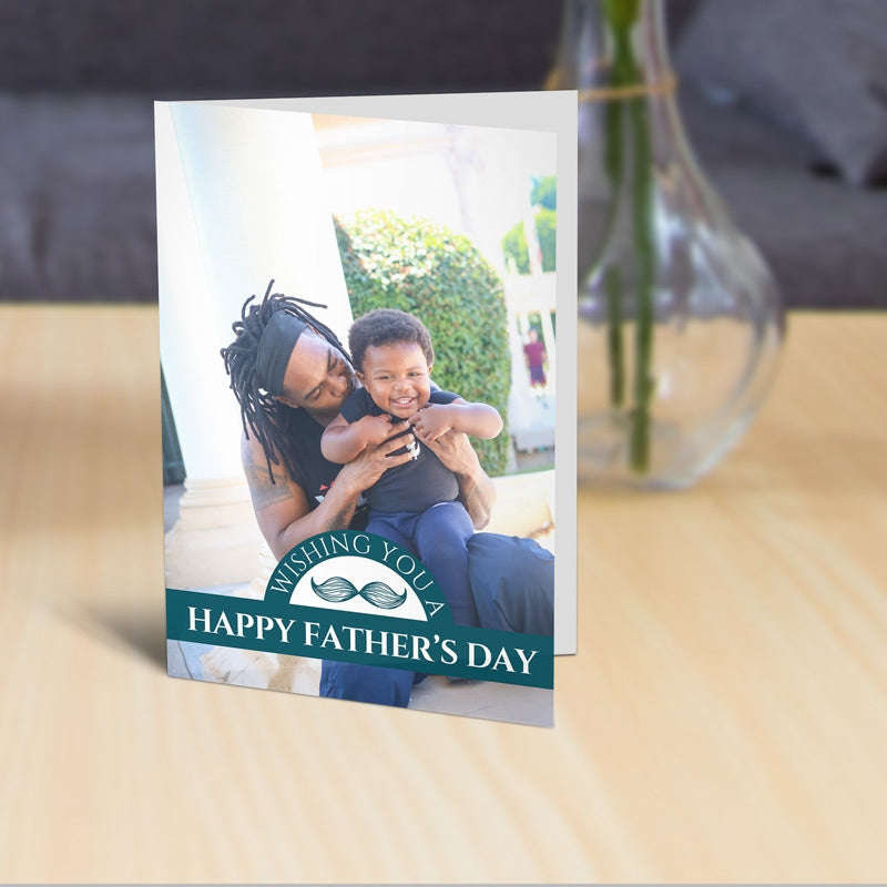 Wishing You a Happy Father's Day Card Standing Up
