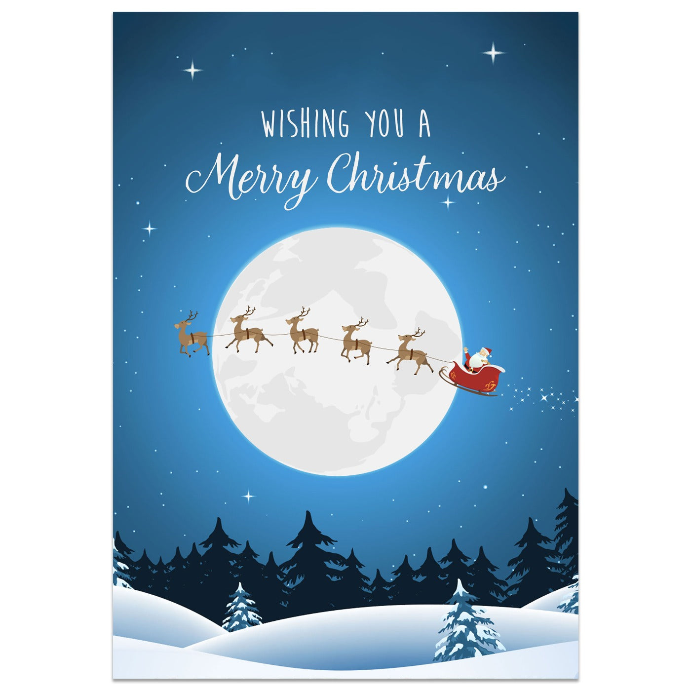 Wishing You a Merry Christmas Card
