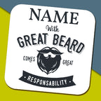 With Great Beard Comes Great Responsibility Mug