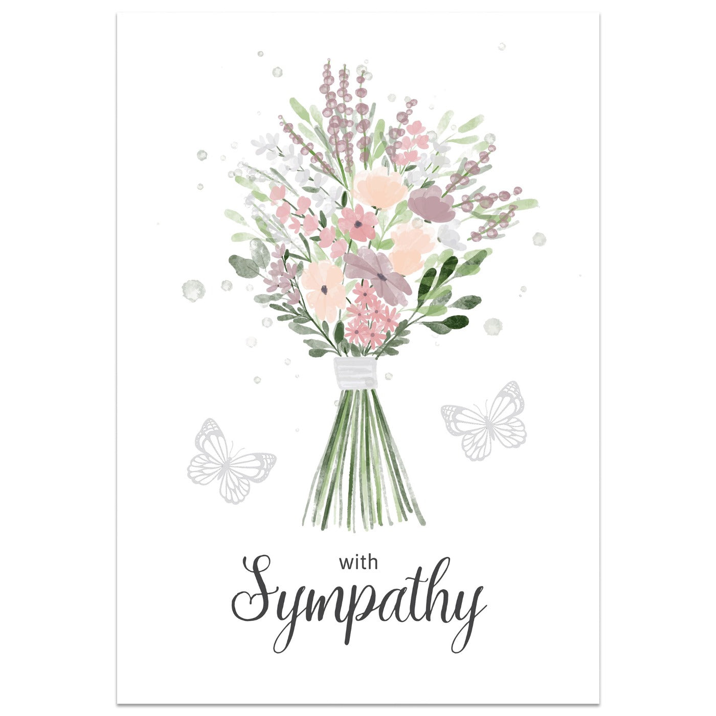 With Sympathy Card