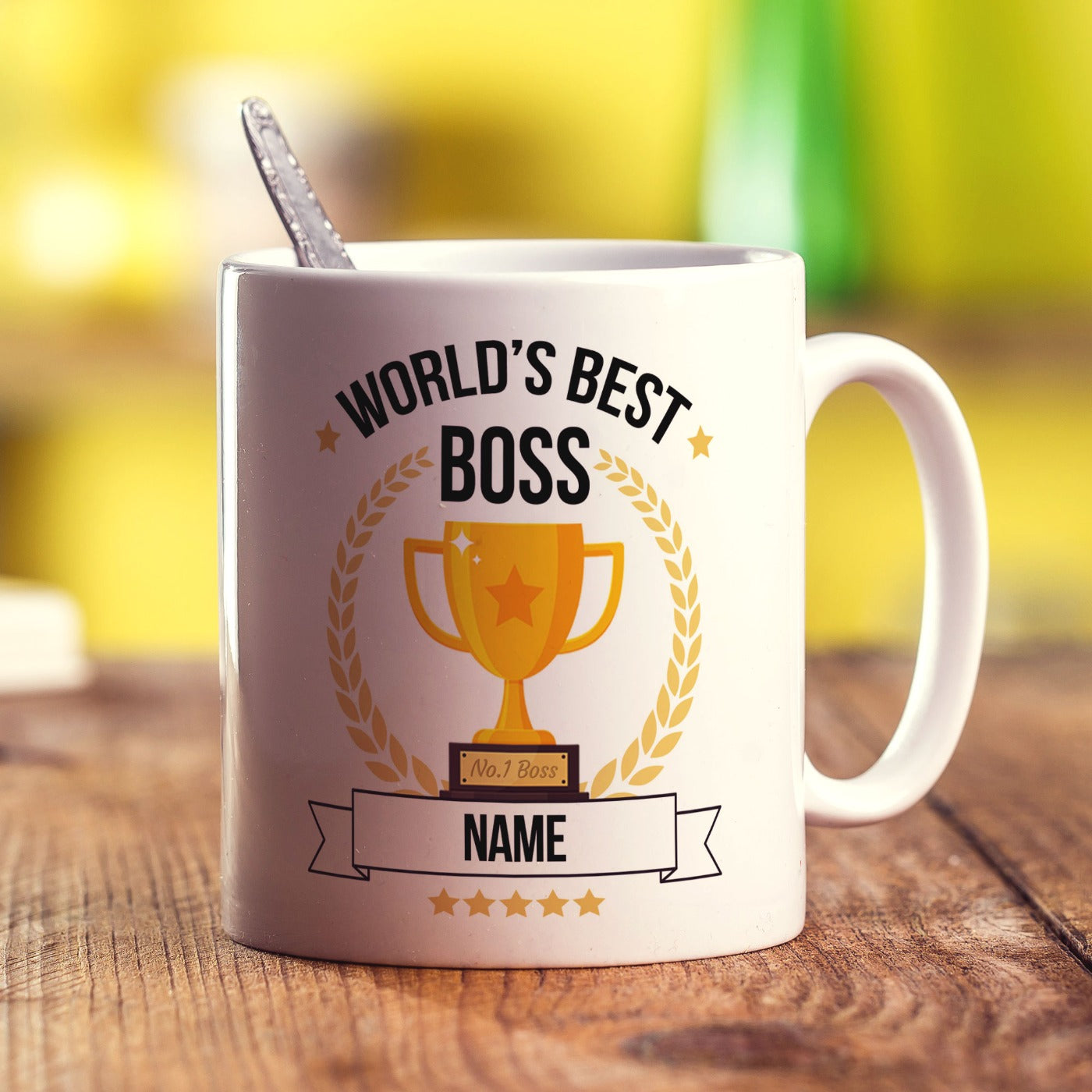 World's Best Boss Personalised Mug