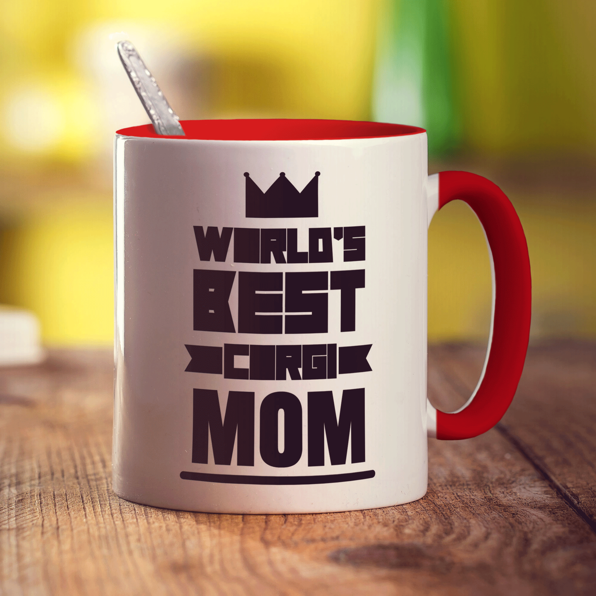 World's Best Corgi Mom Mug