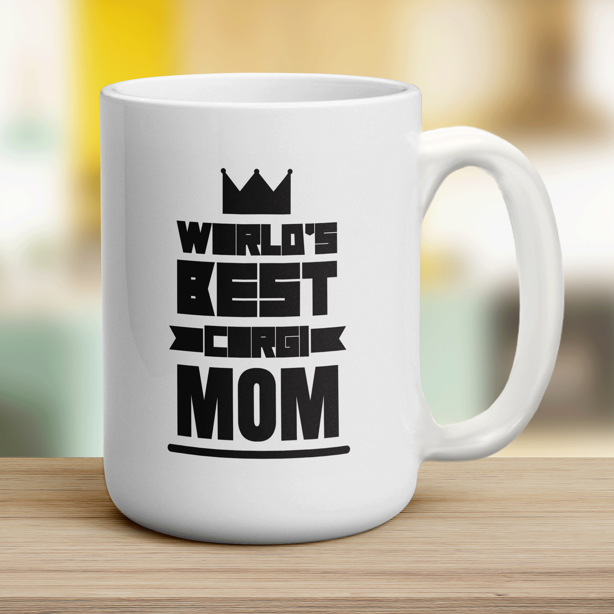 World's Best Corgi Mom Mug