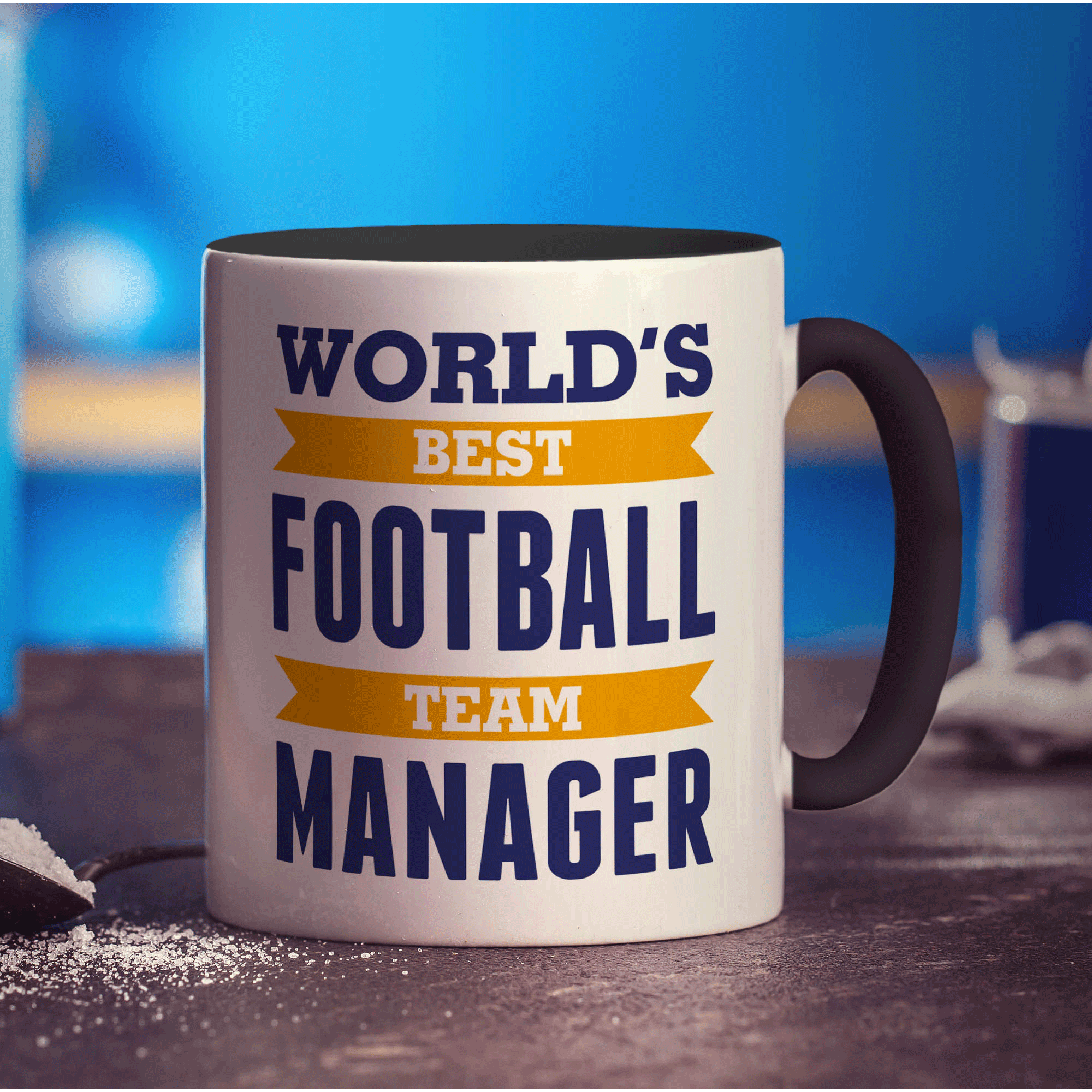 World's Best Football Team Manager Mug