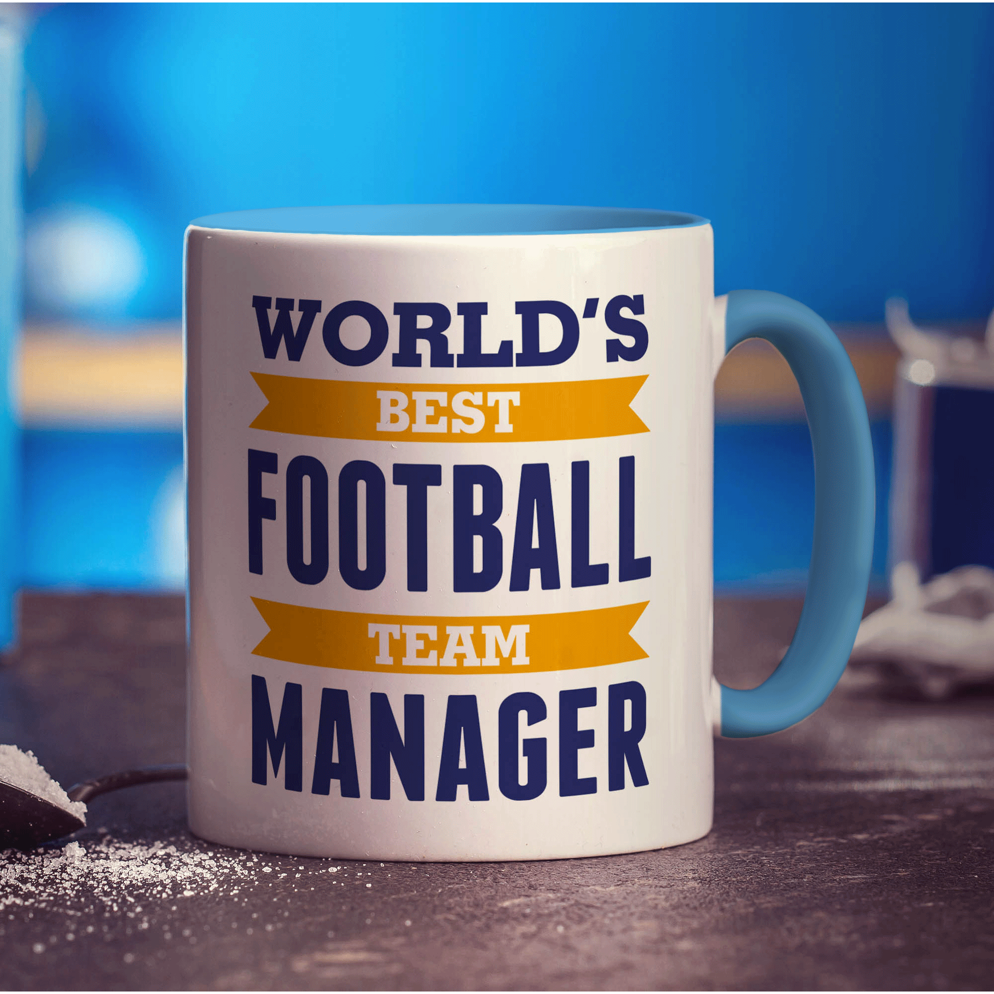 World's Best Football Team Manager Mug