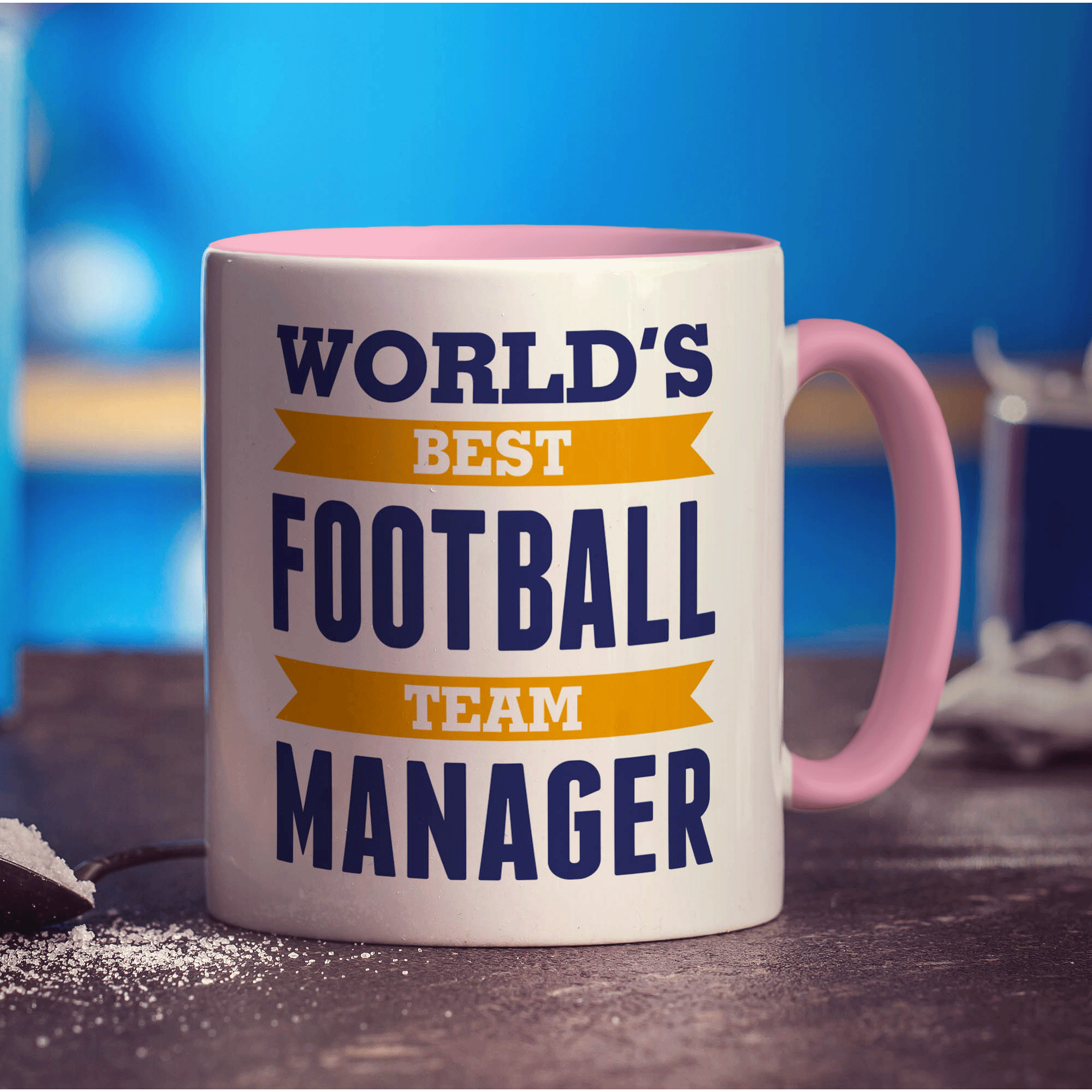 World's Best Football Team Manager Mug