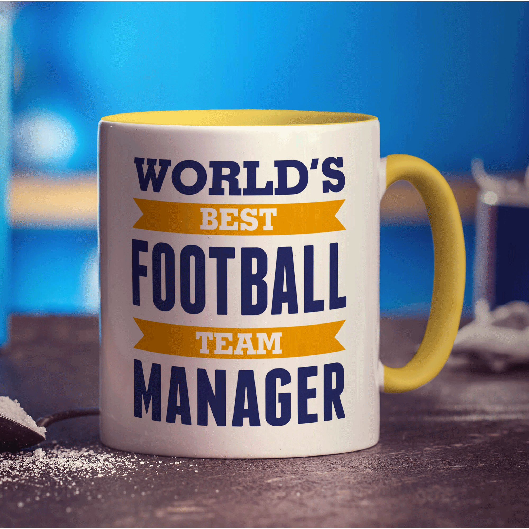 World's Best Football Team Manager Mug
