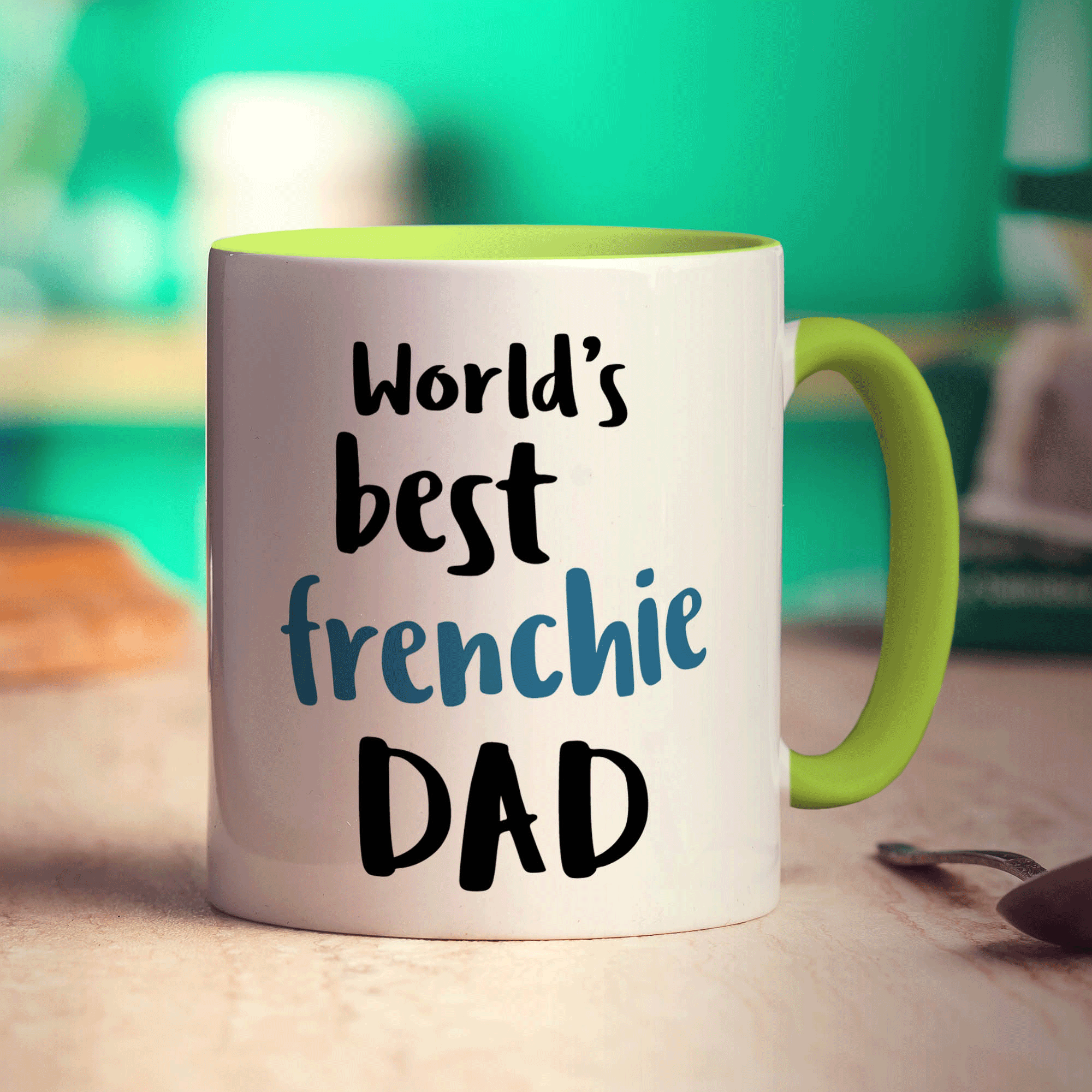 World's Best Frenchie Dad Mug