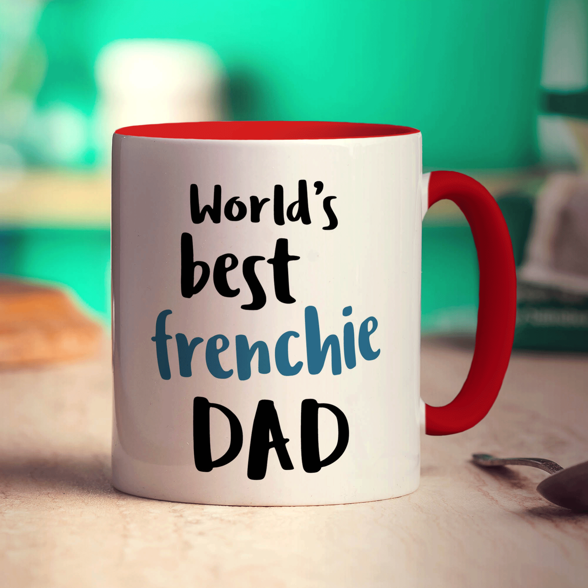 World's Best Frenchie Dad Mug