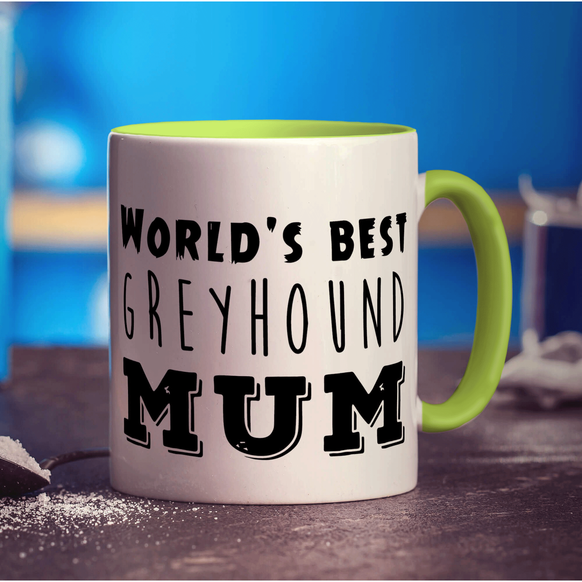 World's Best Greyhound Mum Mug