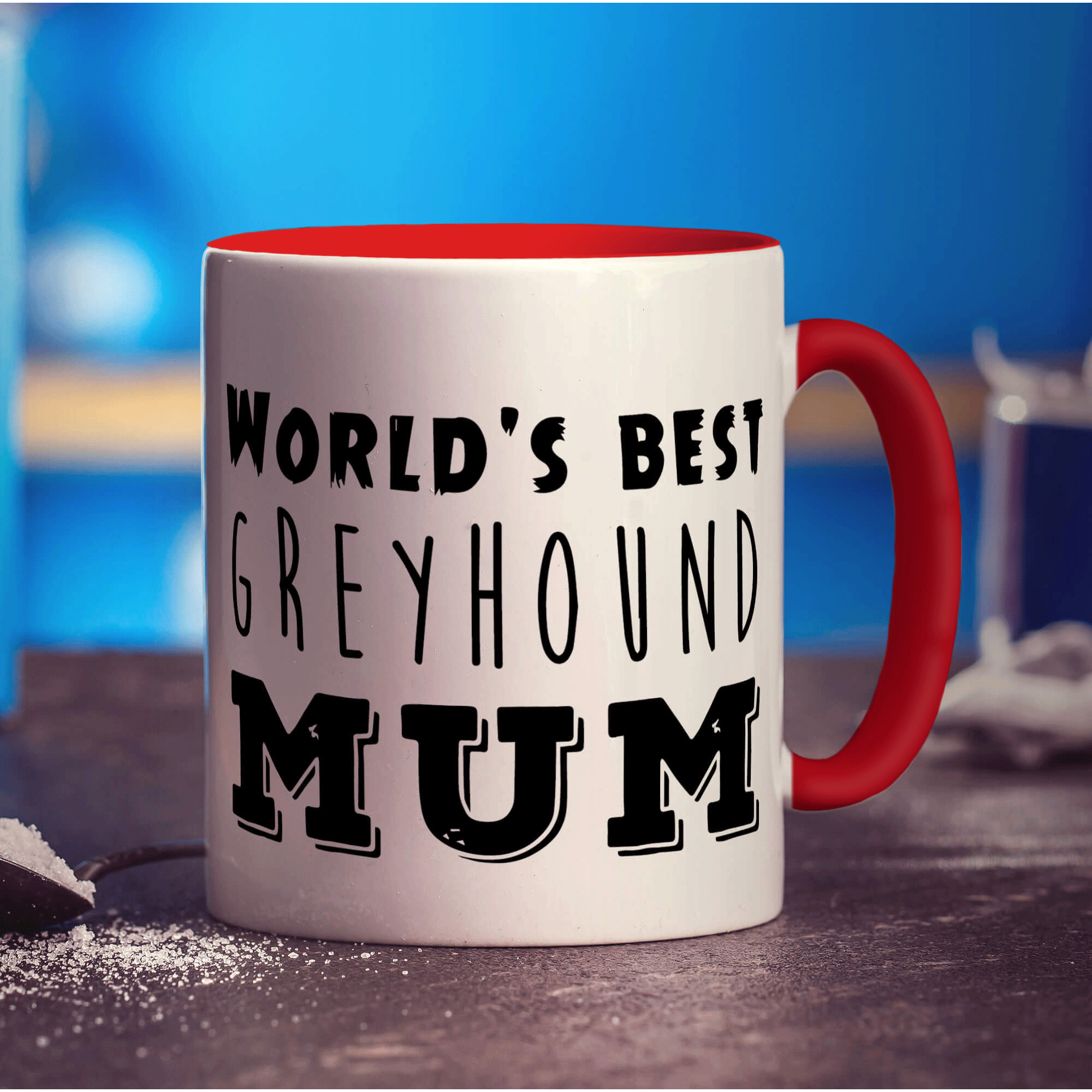 World's Best Greyhound Mum Mug