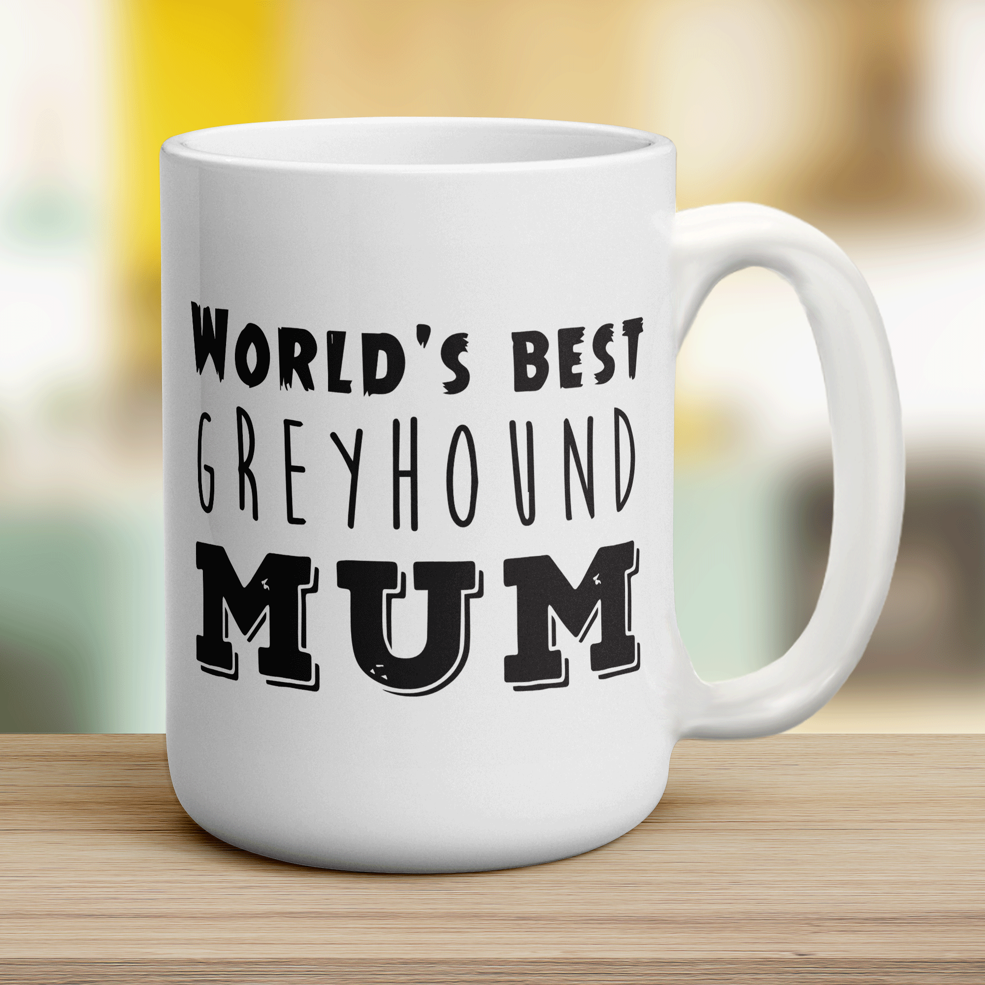 World's Best Greyhound Mum Mug