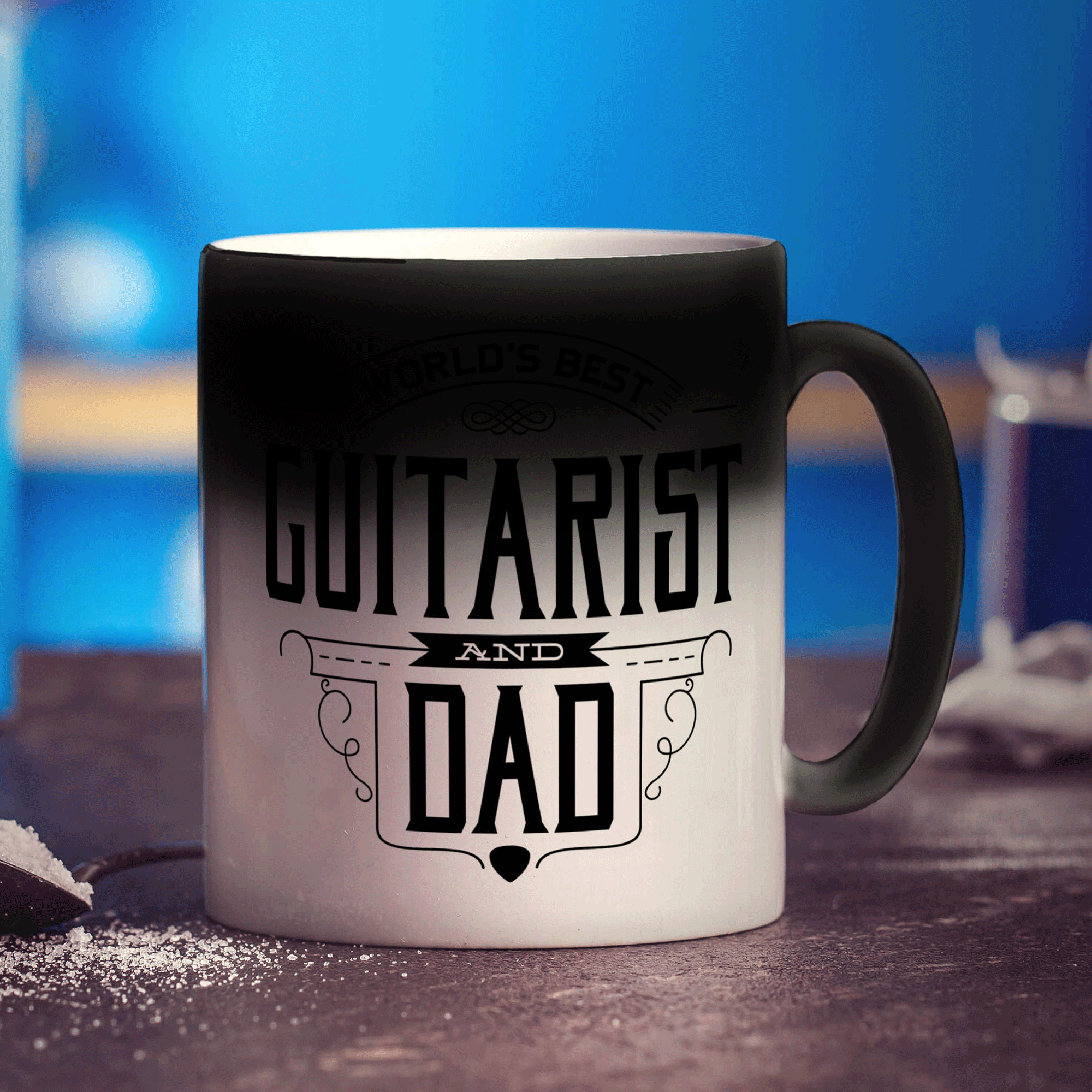 World's Best Guitarist & Dad Mug