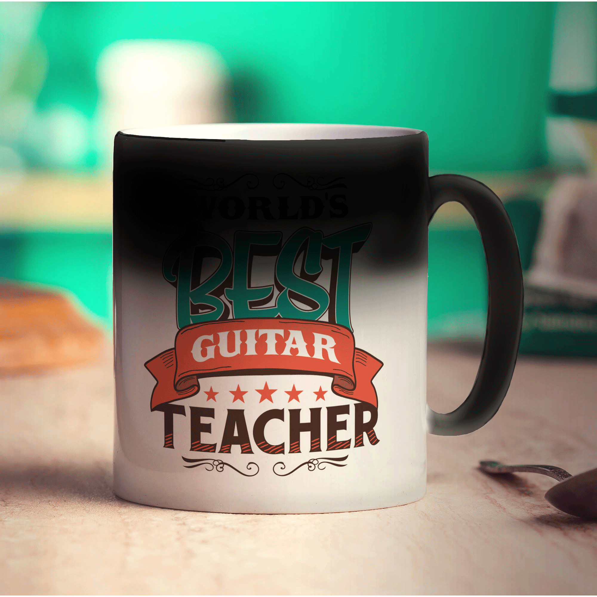 World's Best Guitar Teacher Mug