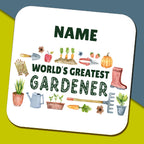 World's Greatest Gardener Name Mug