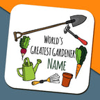 World's Greatest Gardener Name Mug