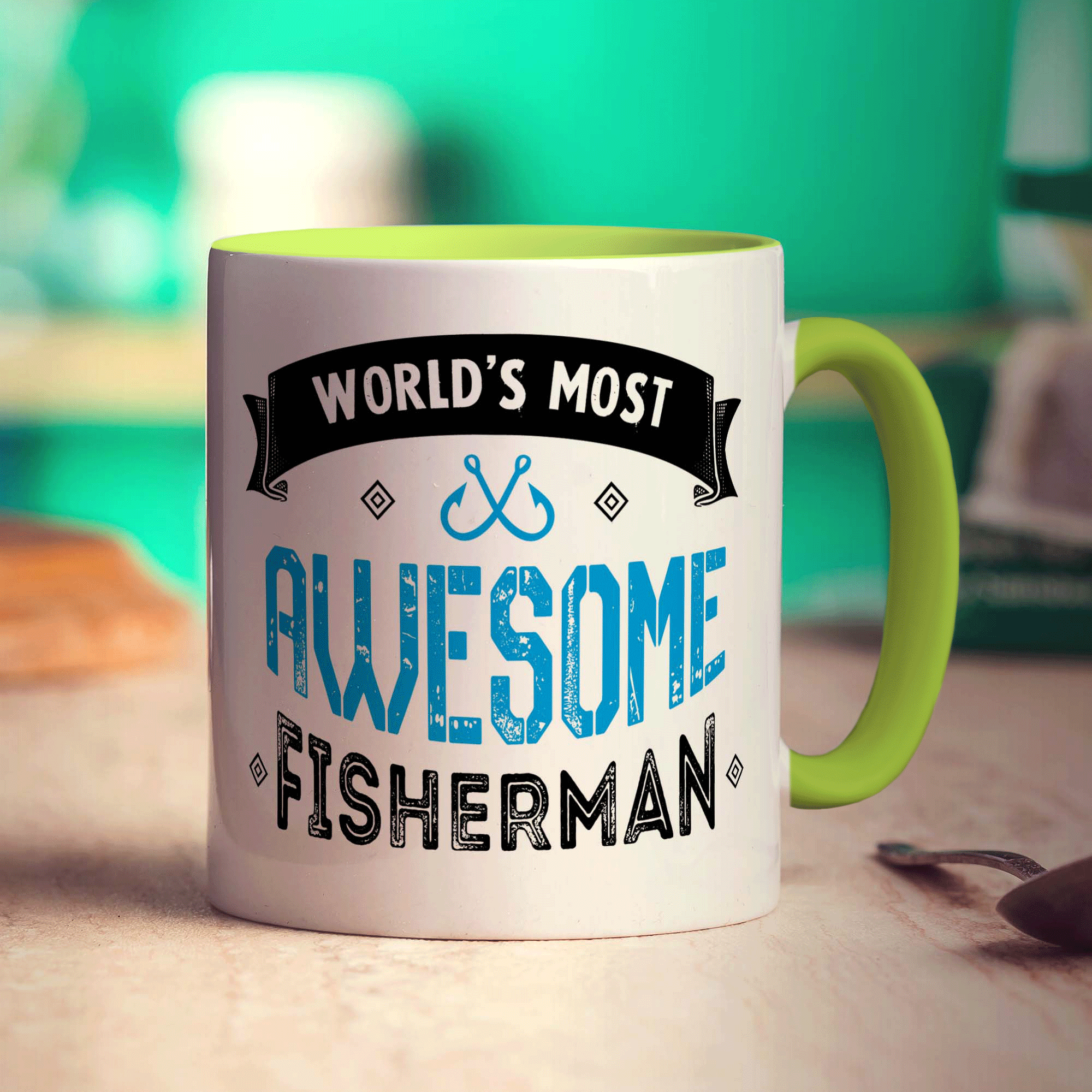 World's Most Awesome Fisherman Mug