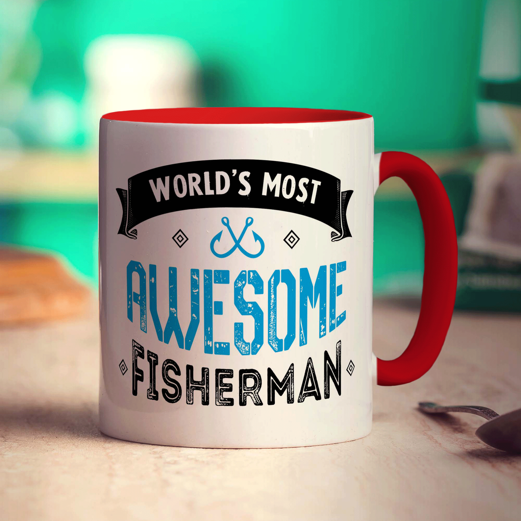 World's Most Awesome Fisherman Mug