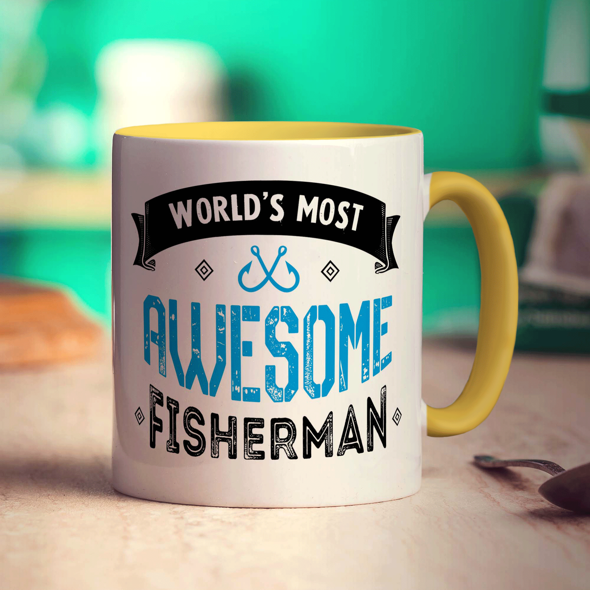 World's Most Awesome Fisherman Mug