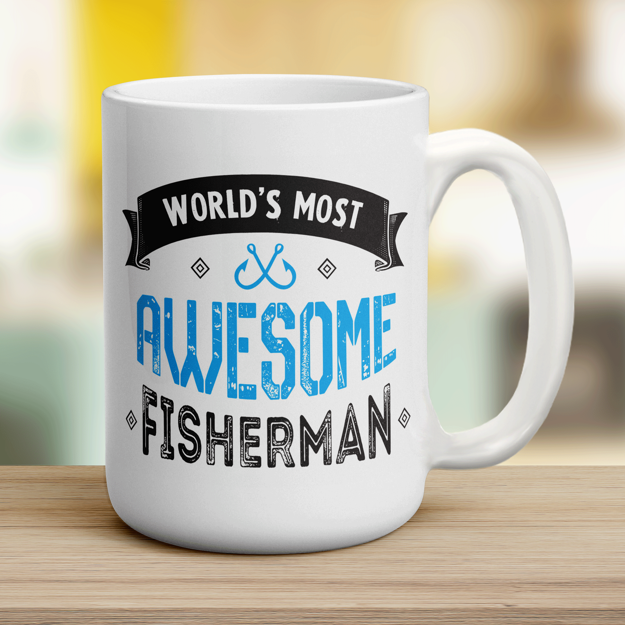 World's Most Awesome Fisherman Mug