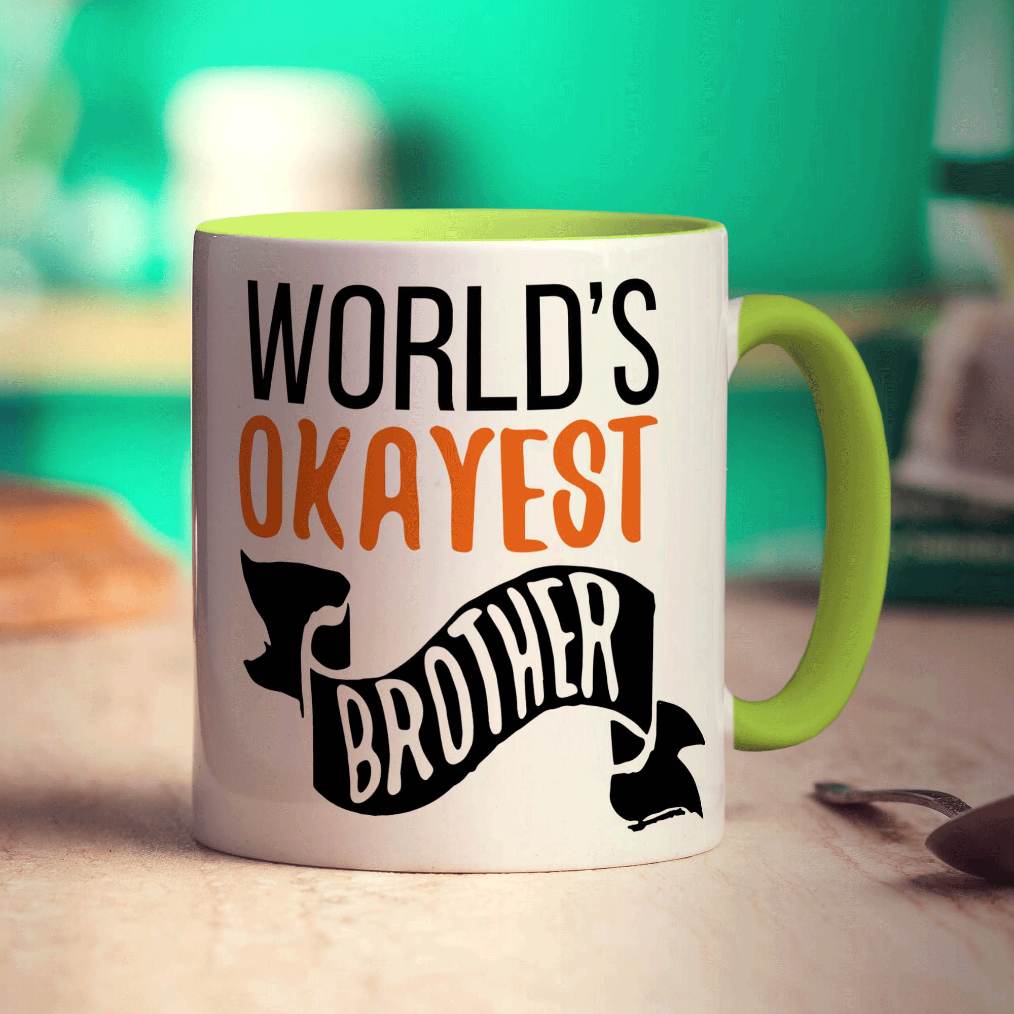 World's Okayest Brother Mug