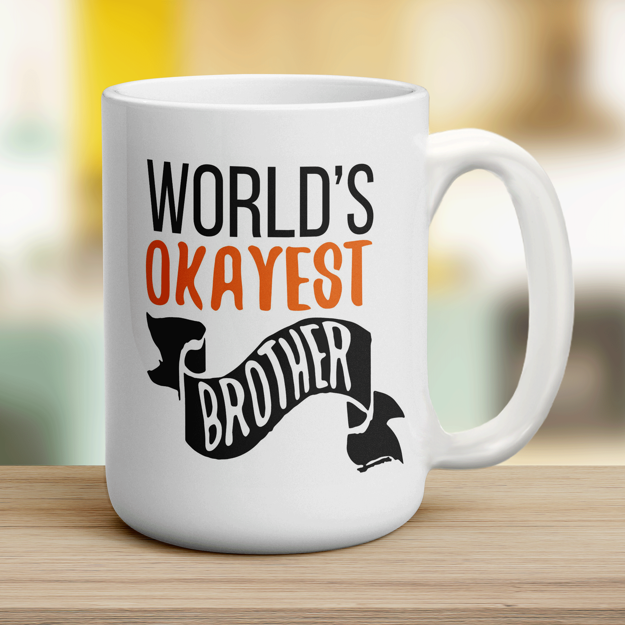 World's Okayest Brother Mug