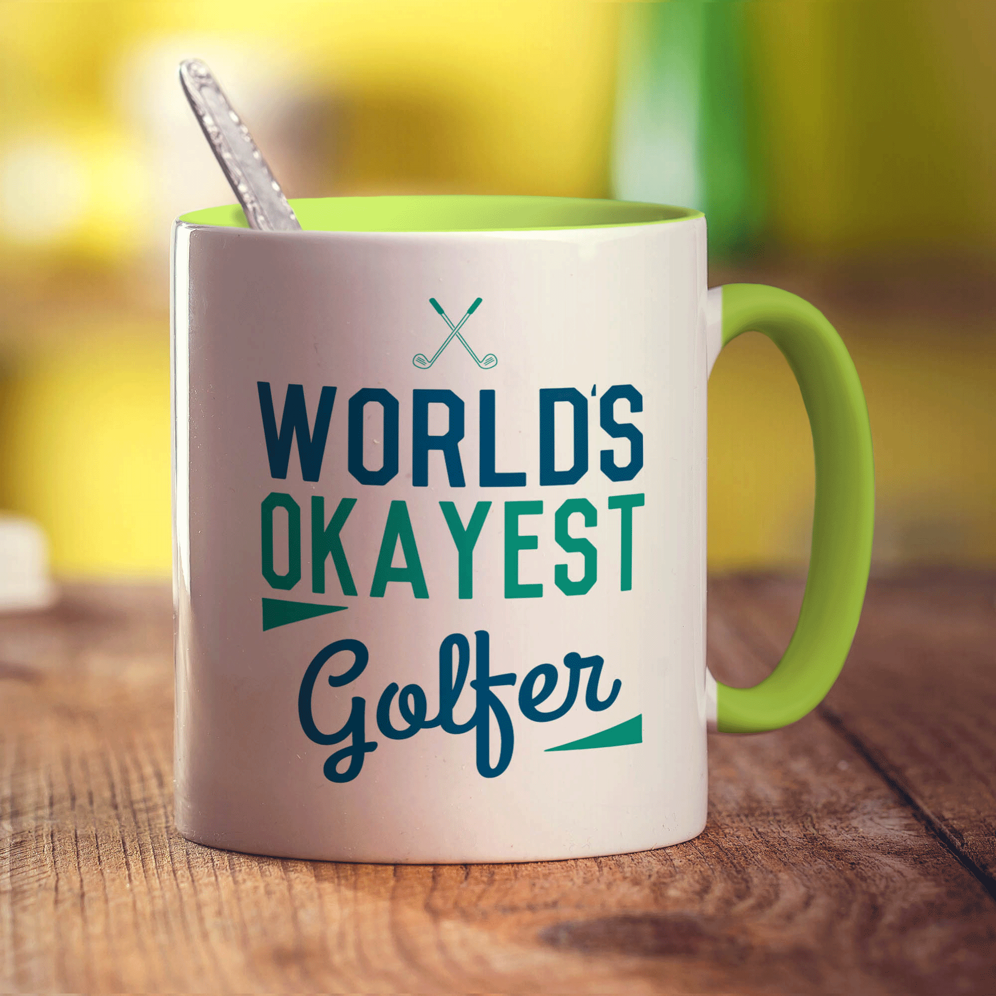 World's Okayest Golfer Mug
