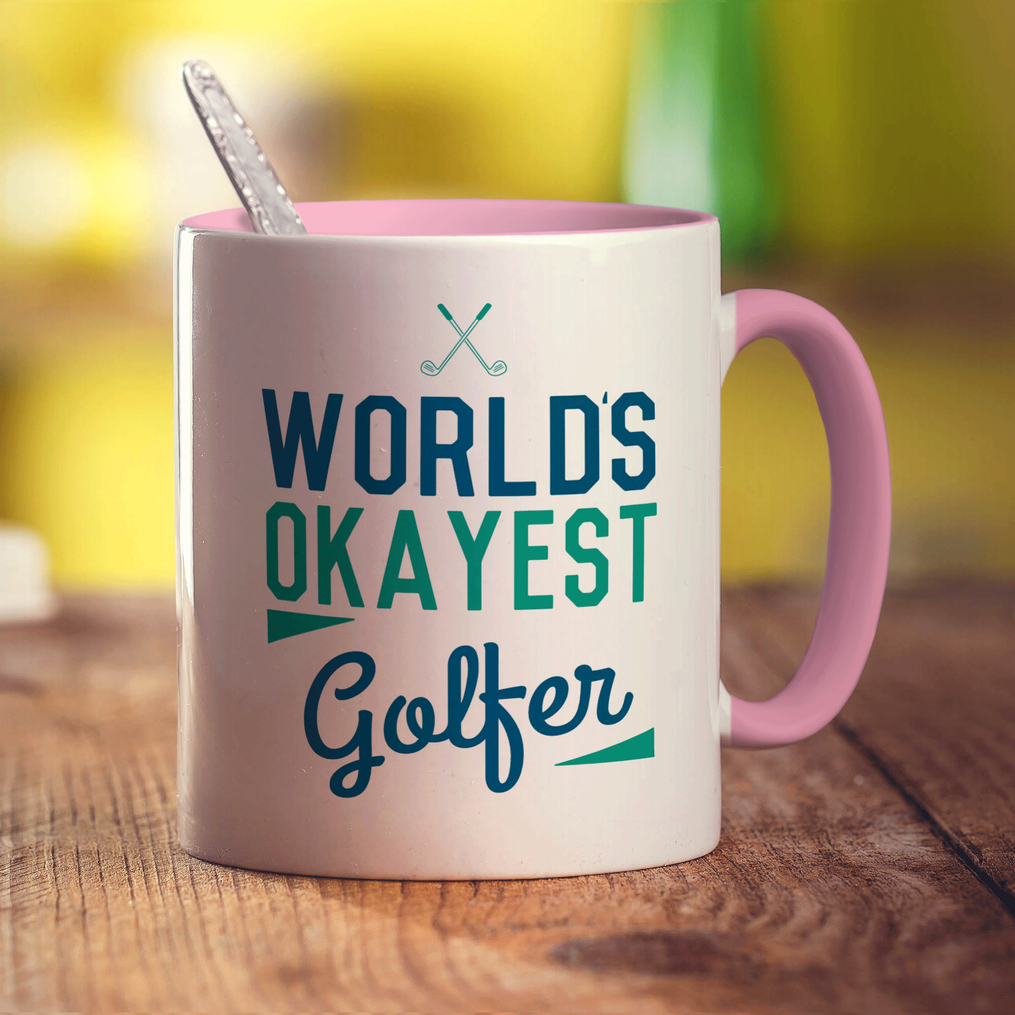 World's Okayest Golfer Mug
