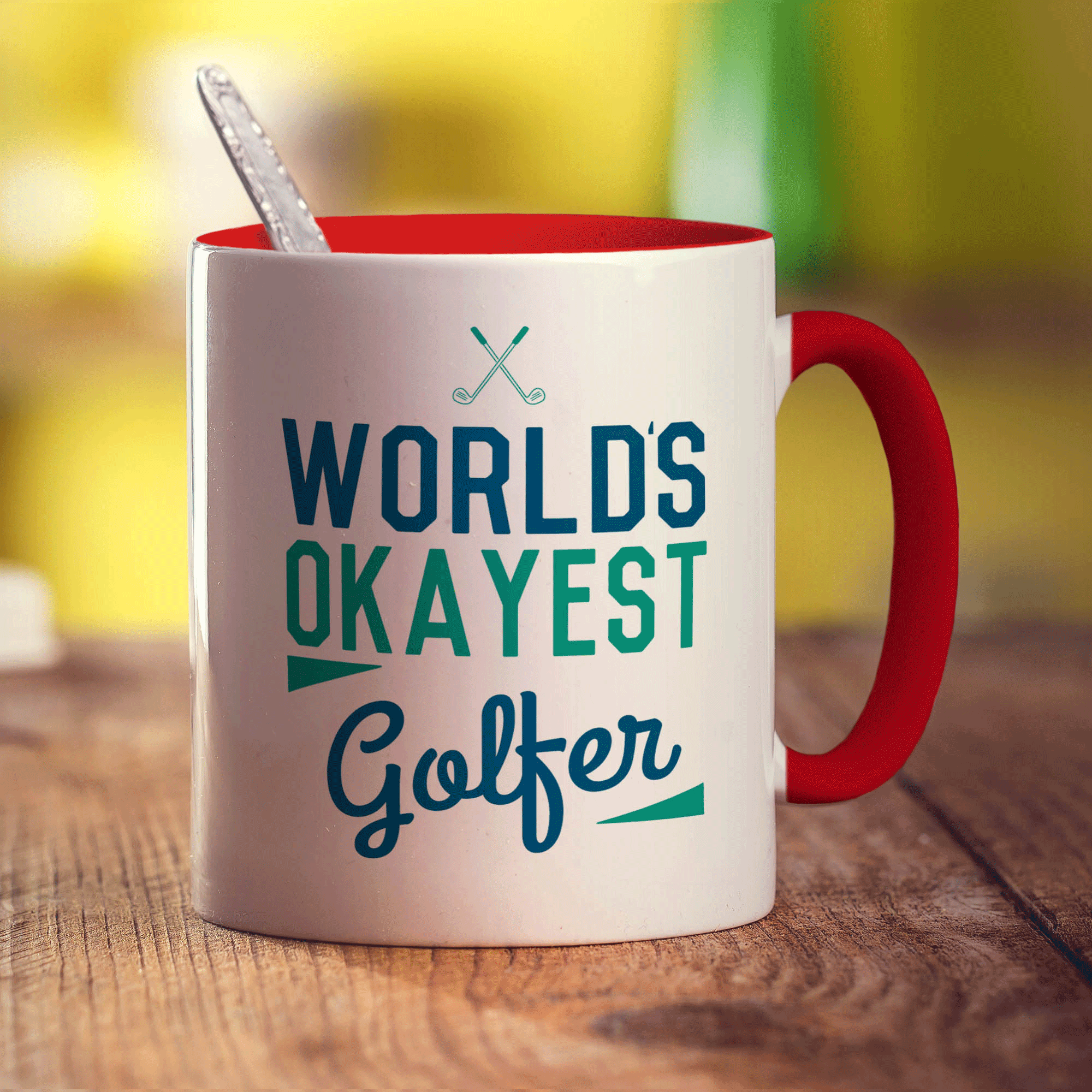 World's Okayest Golfer Mug