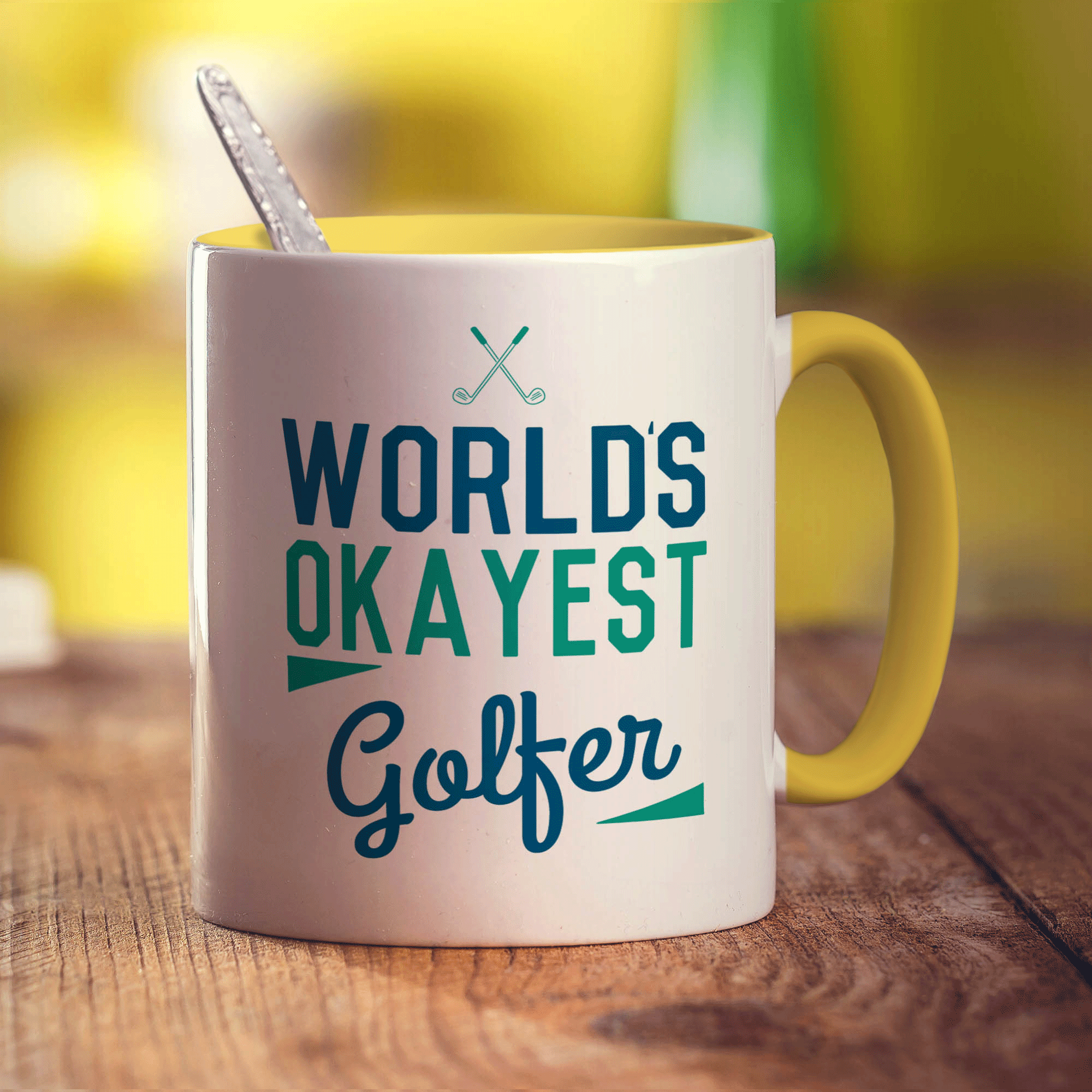 World's Okayest Golfer Mug