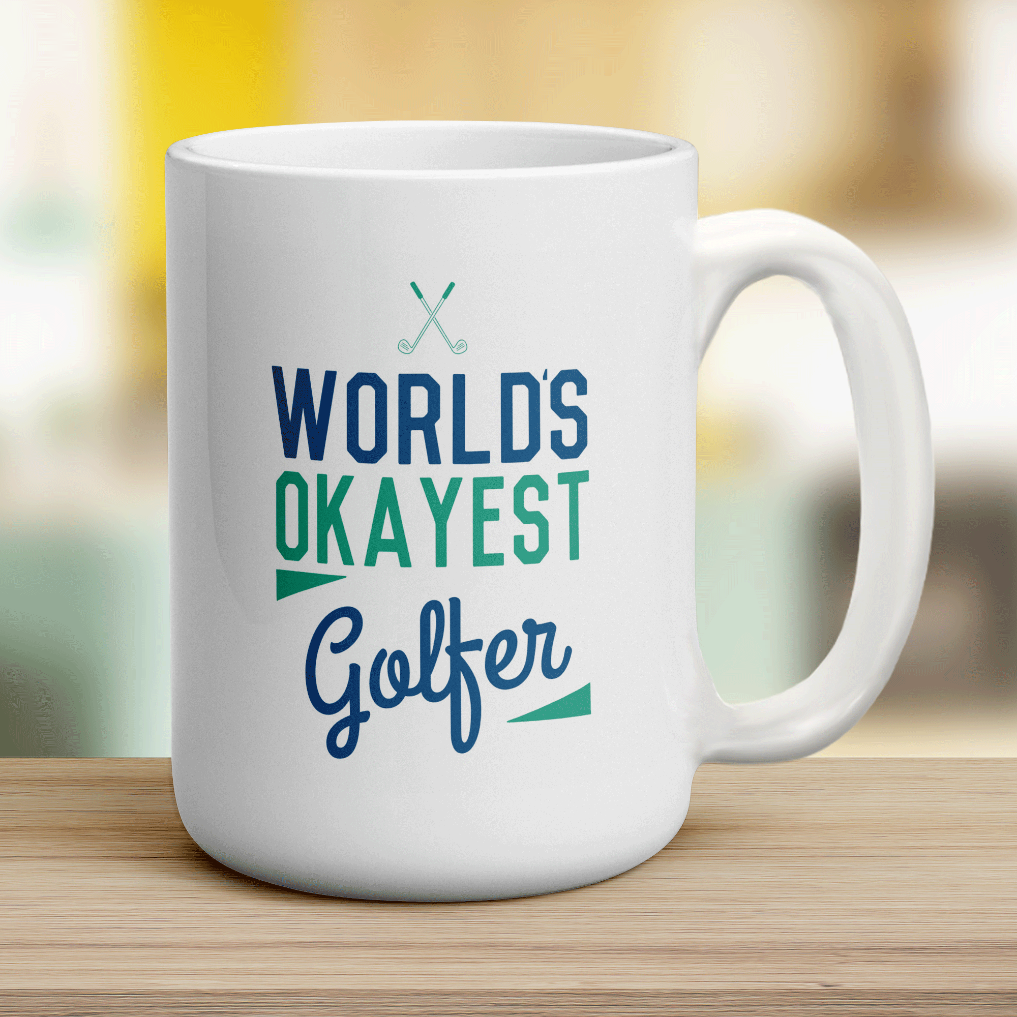 World's Okayest Golfer Mug