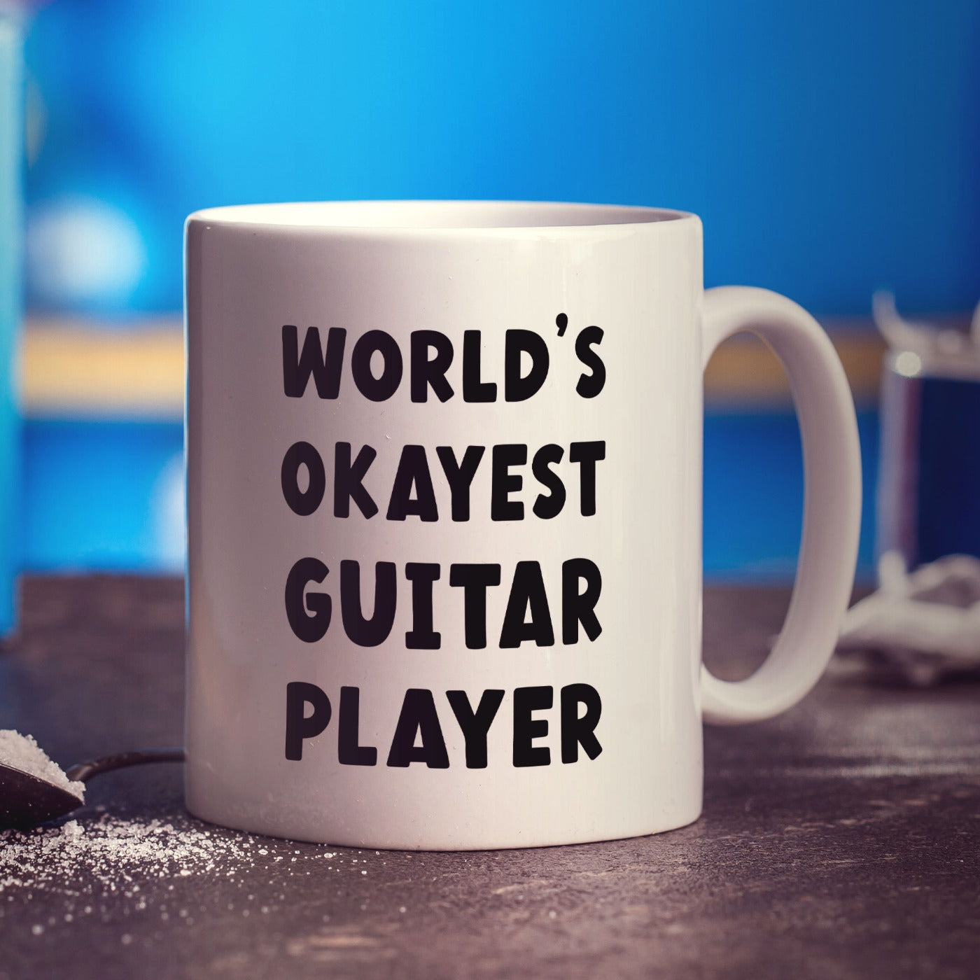 World's OKAYEST Guitar Player Mug