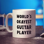 World's OKAYEST Guitar Player Mug