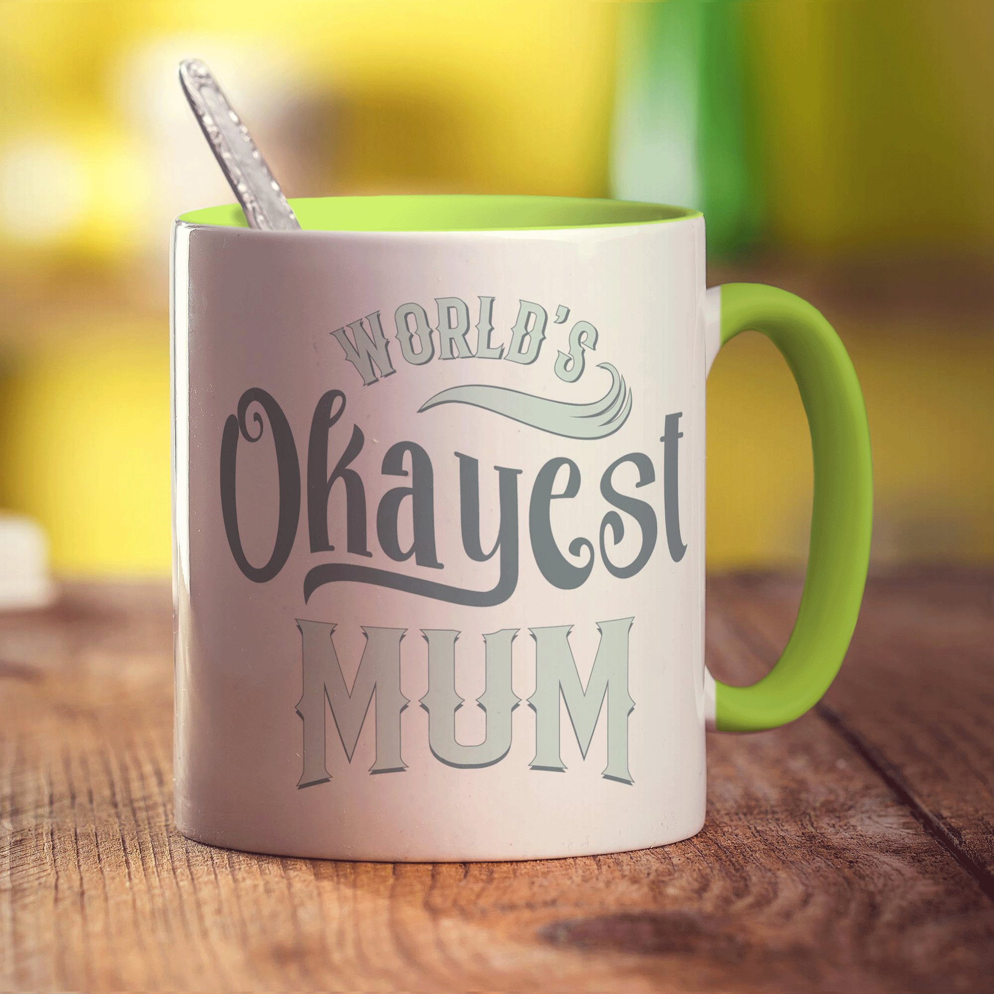 World's Okayest Mum Mug