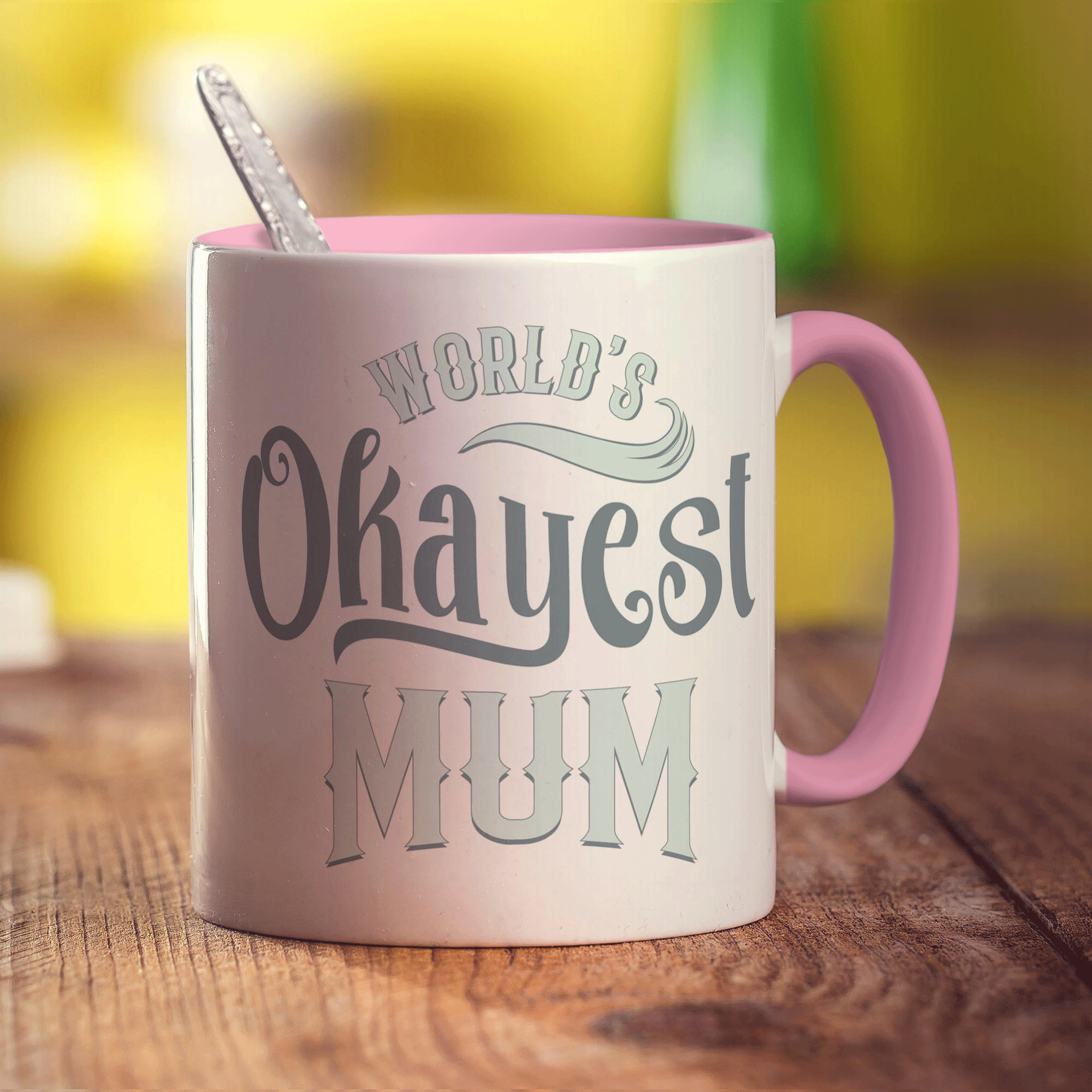 World's Okayest Mum Mug