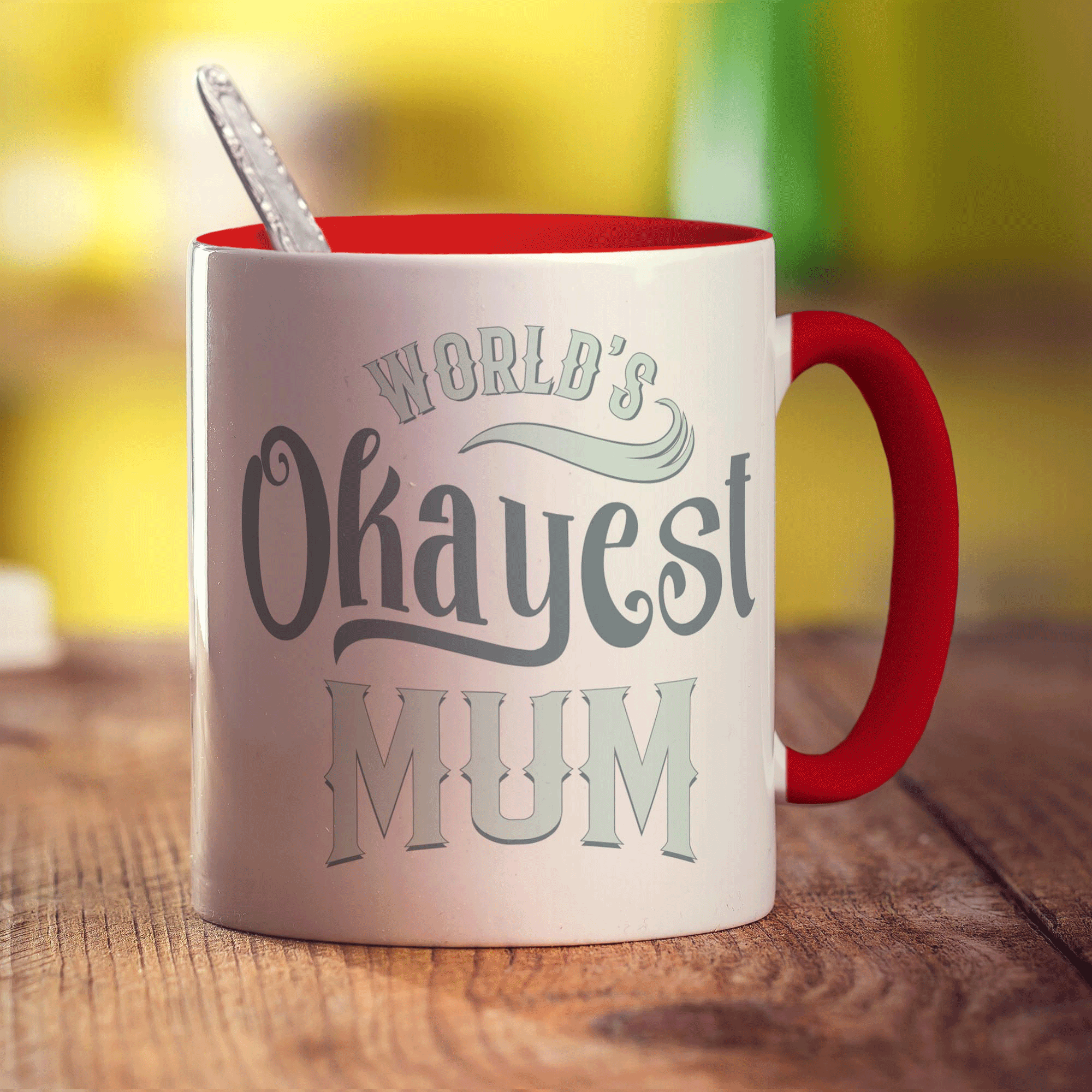 World's Okayest Mum Mug