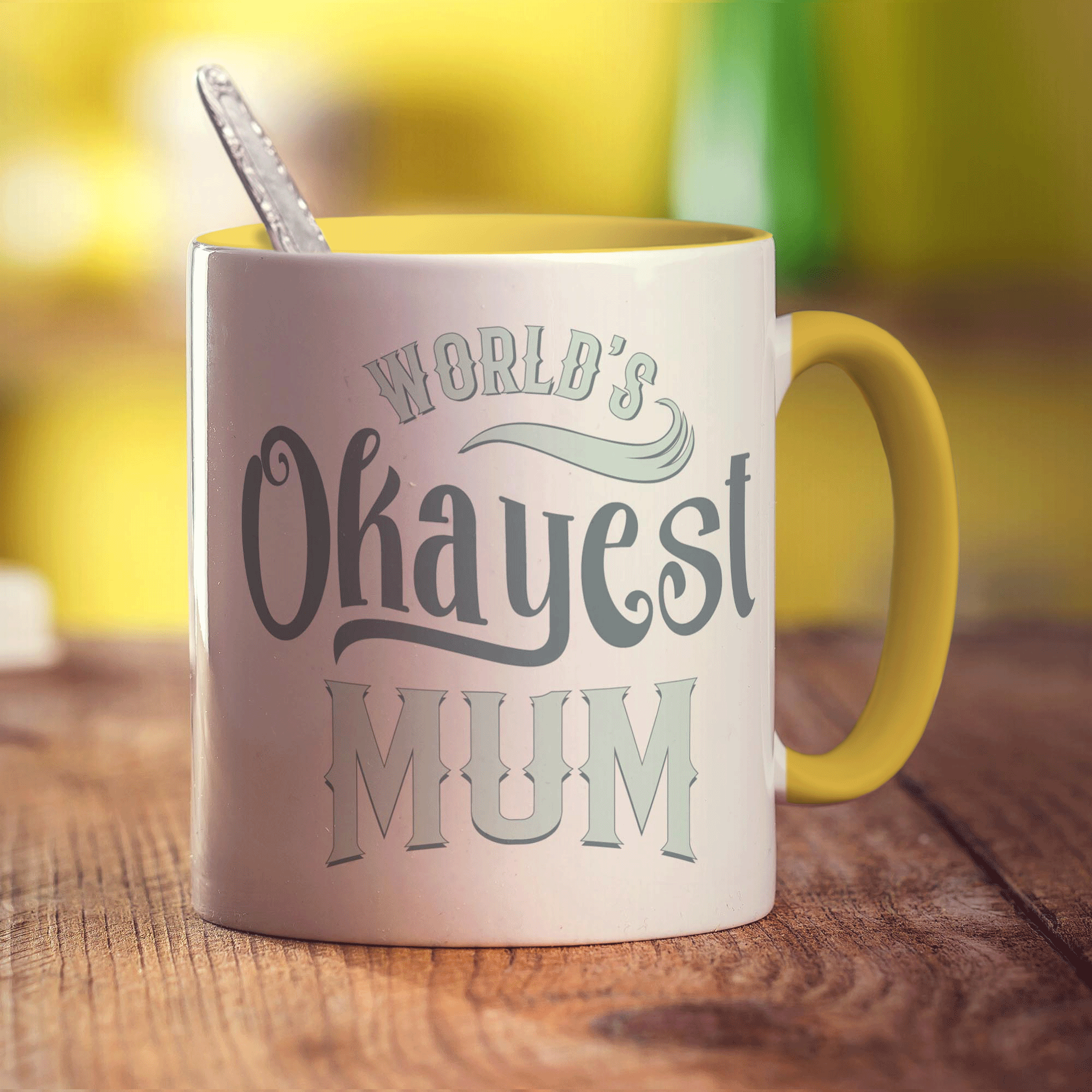 World's Okayest Mum Mug