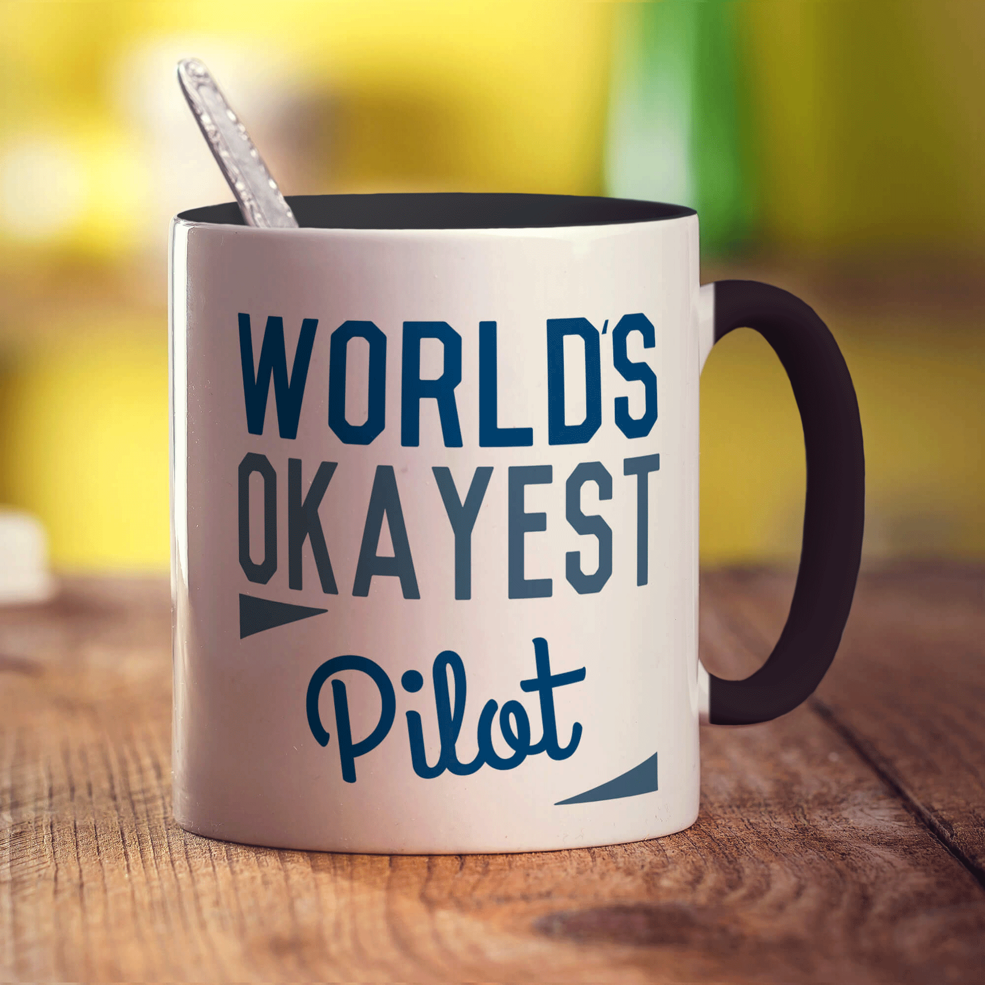World's Okayest Pilot Mug