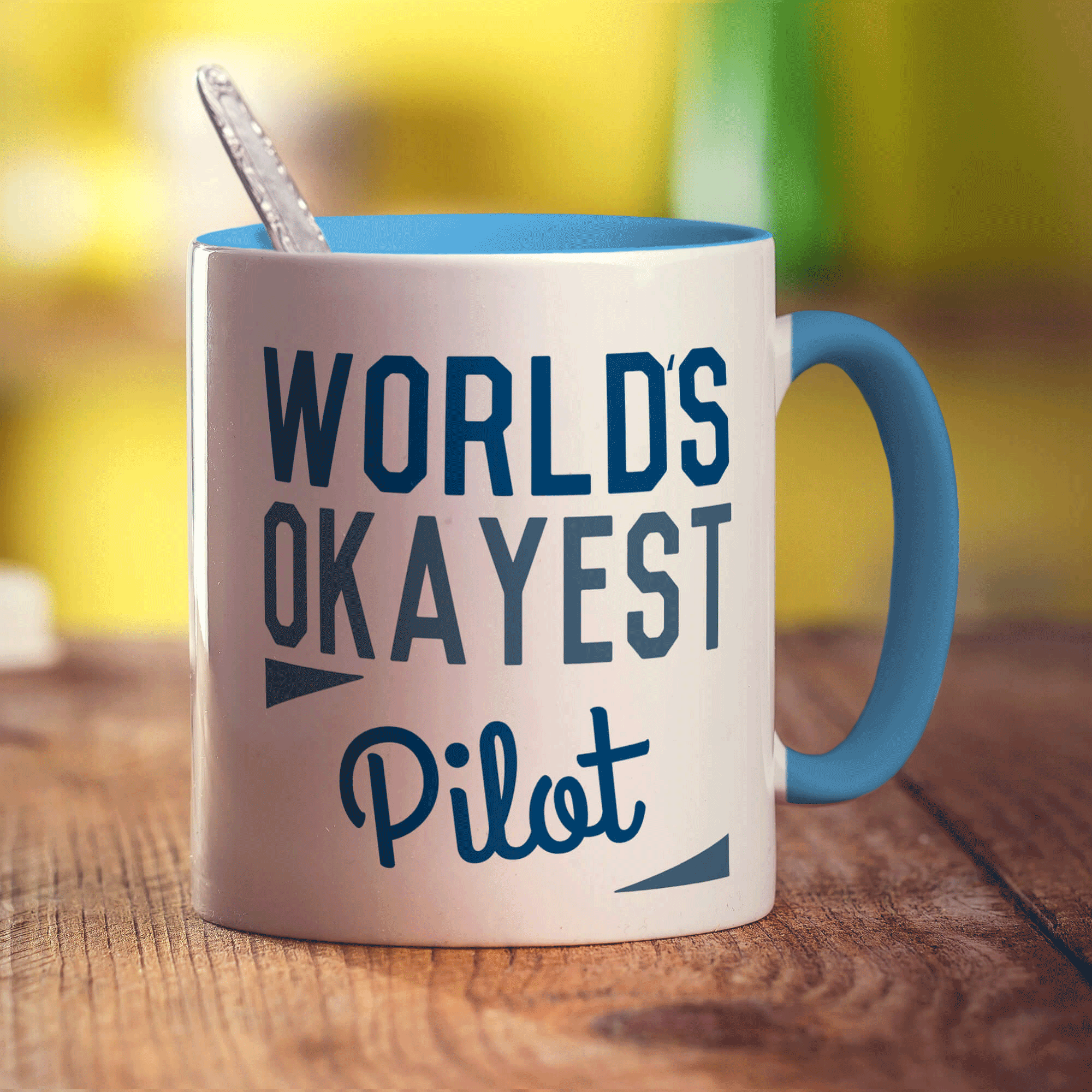 World's Okayest Pilot Mug