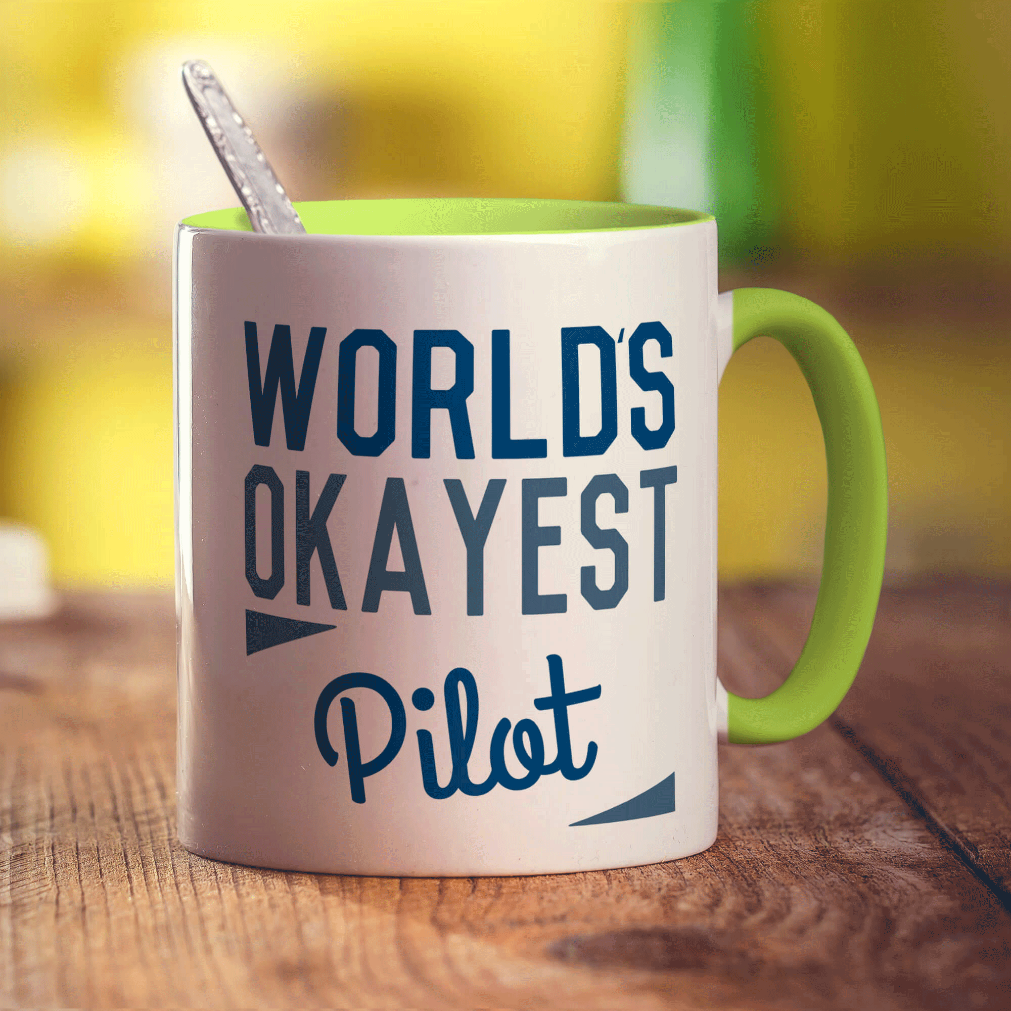 World's Okayest Pilot Mug