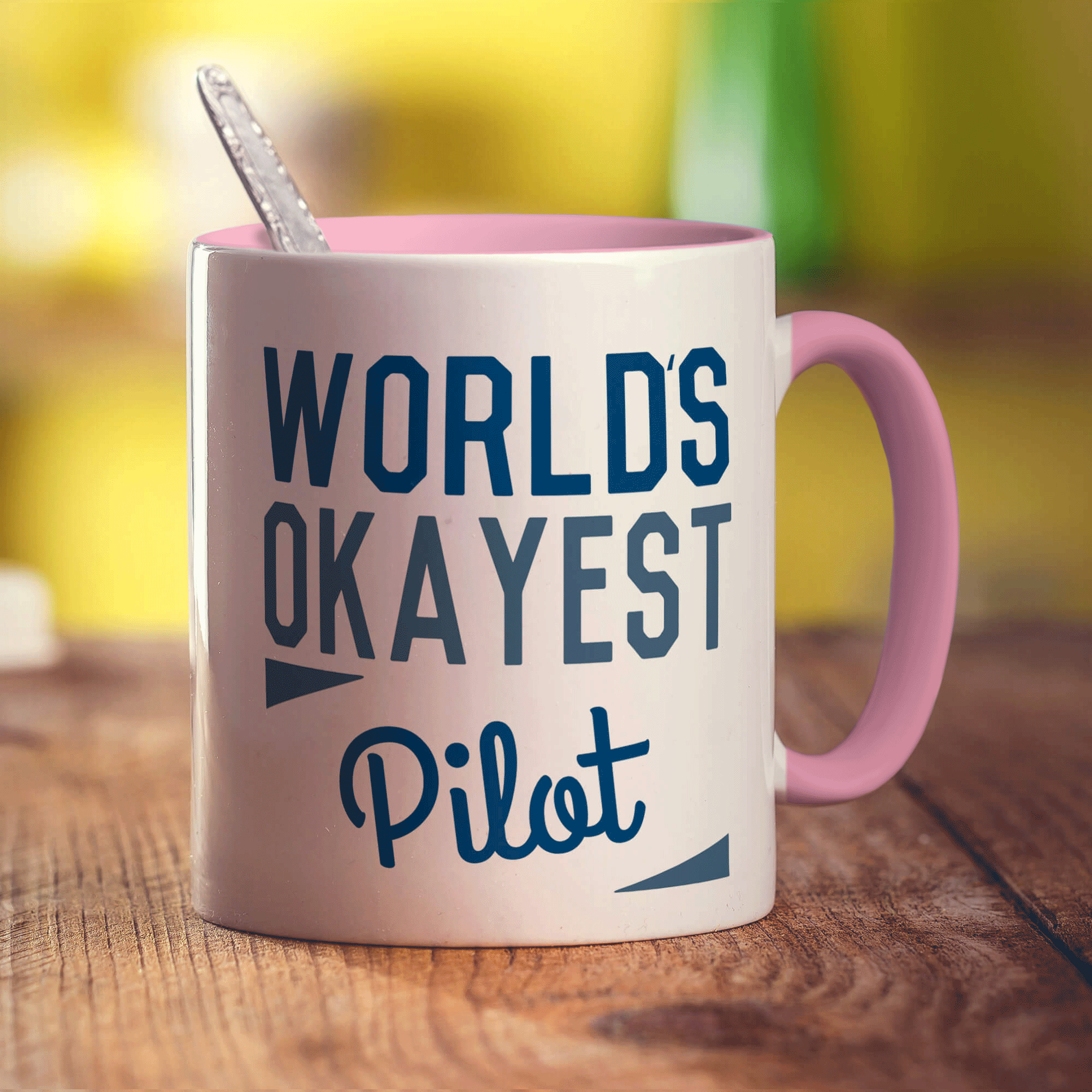 World's Okayest Pilot Mug