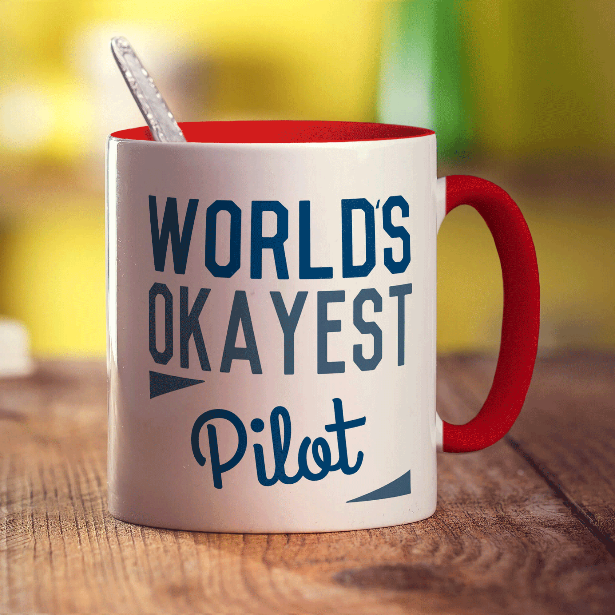 World's Okayest Pilot Mug