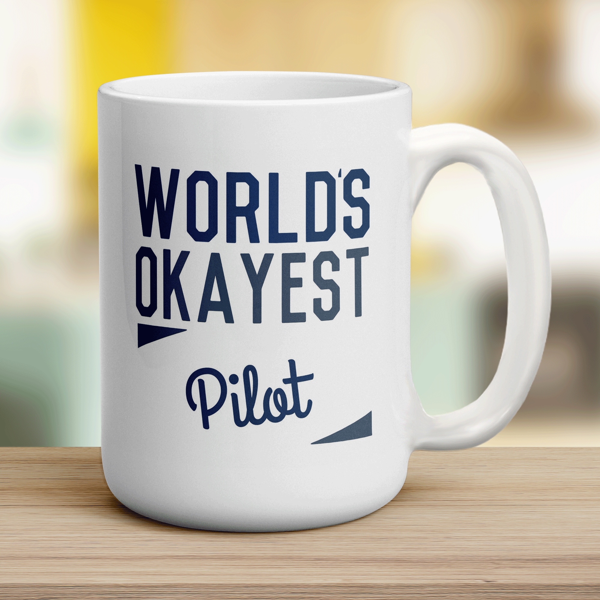 World's Okayest Pilot Mug