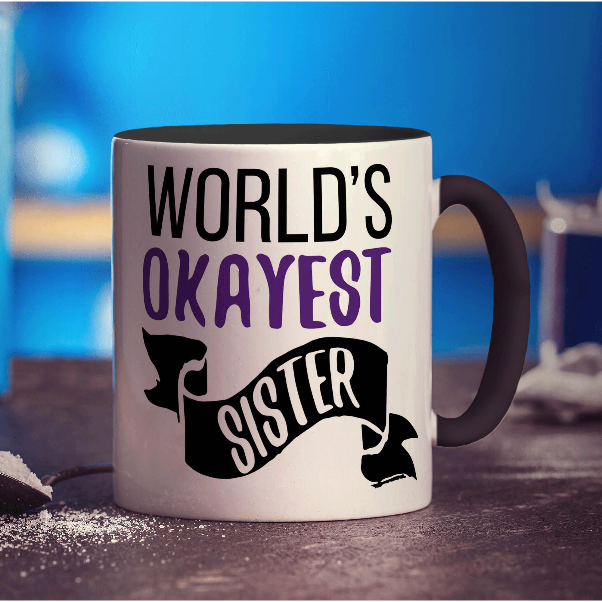 World's Okayest Sister Mug