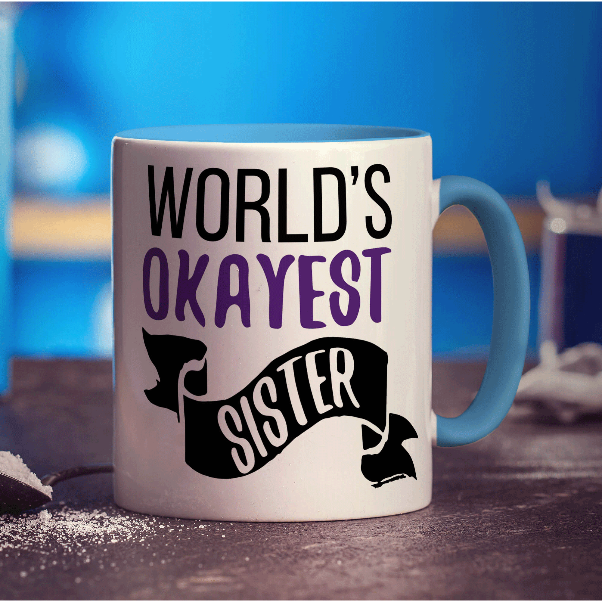 World's Okayest Sister Mug