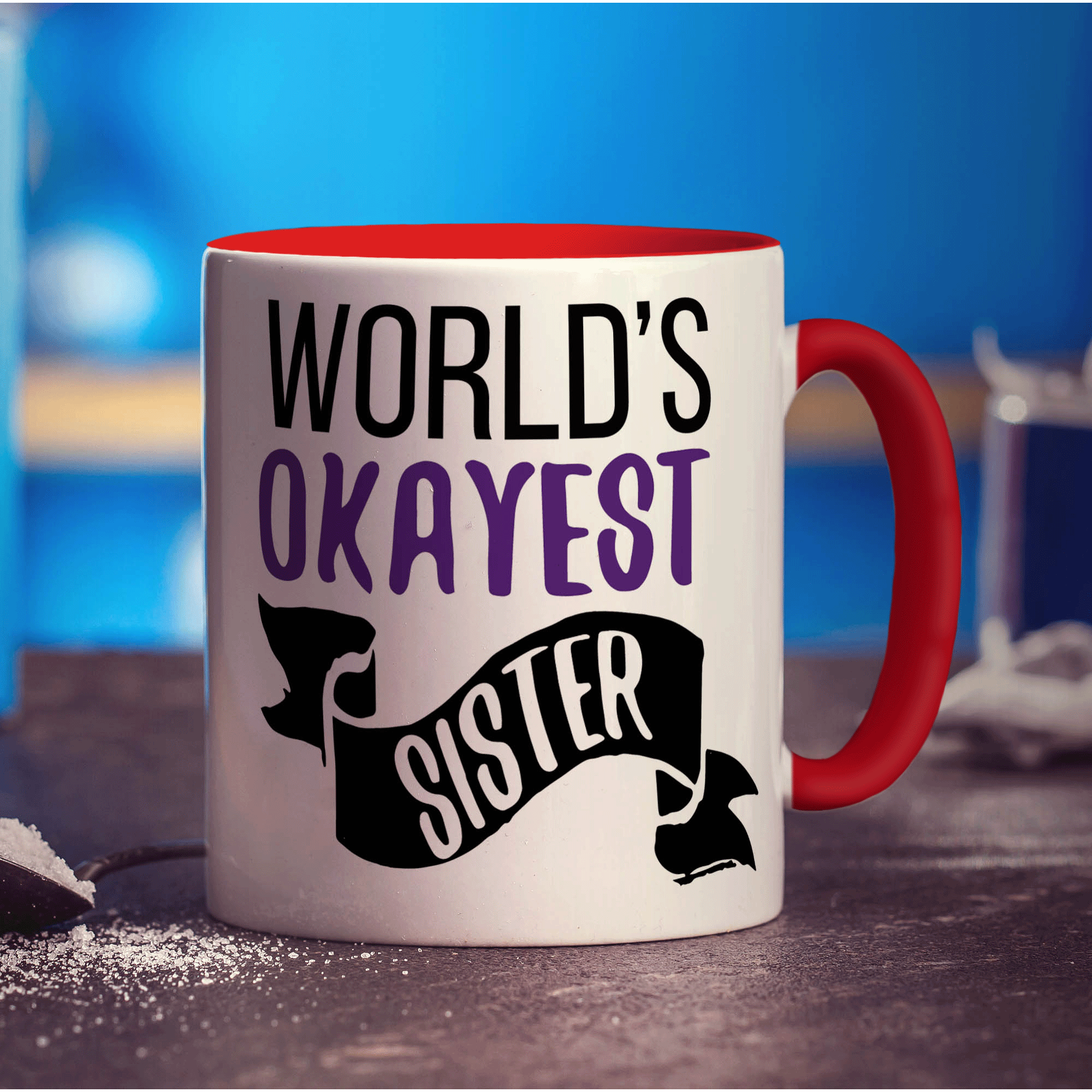 World's Okayest Sister Mug