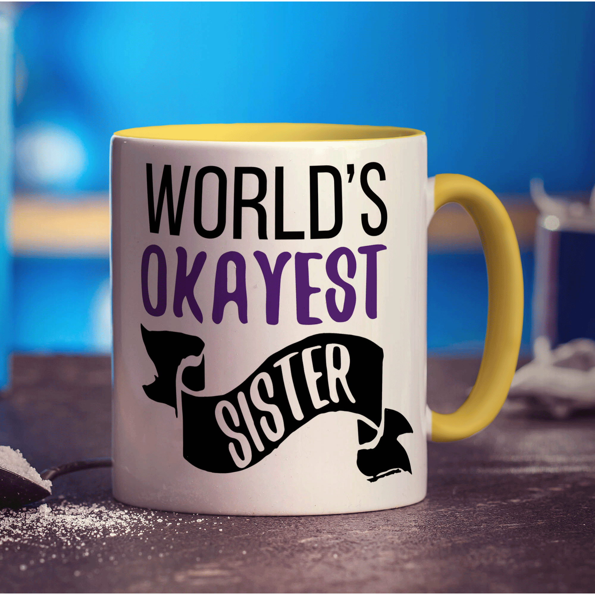 World's Okayest Sister Mug