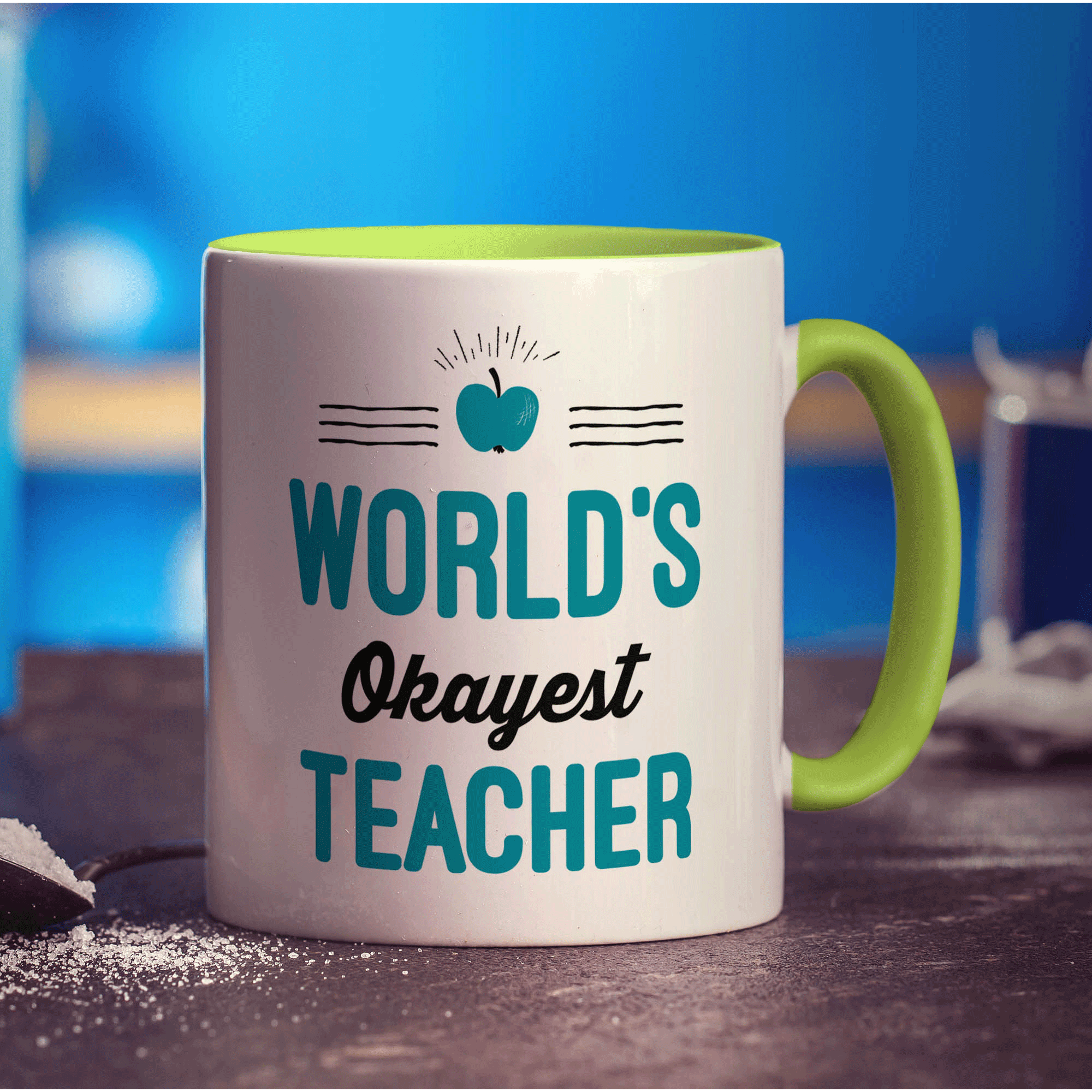 World's Okayest Teacher Mugs